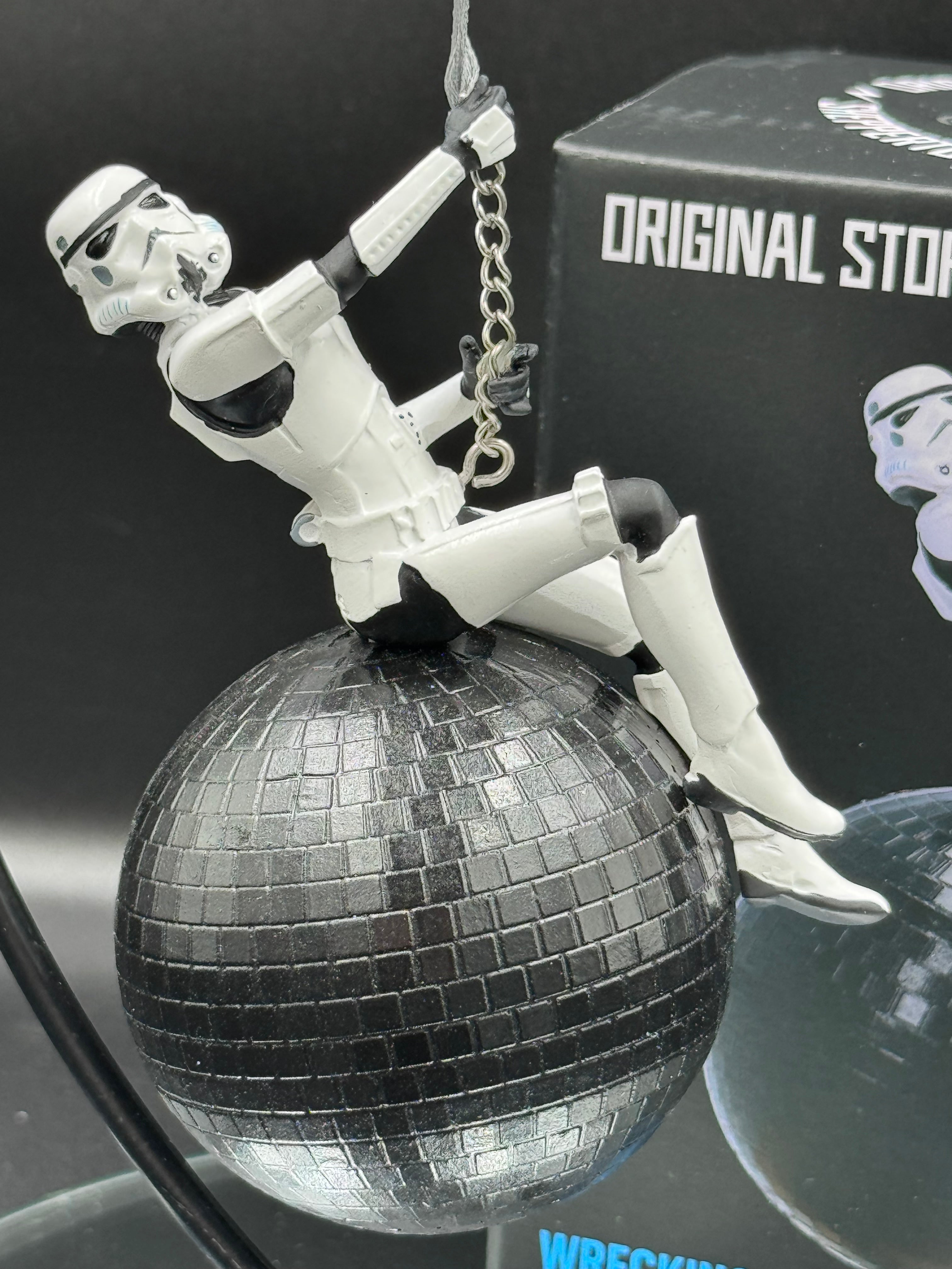 Officially Licensed Original Stormtrooper Wrecking Ball Hanging Ornament 13cm
