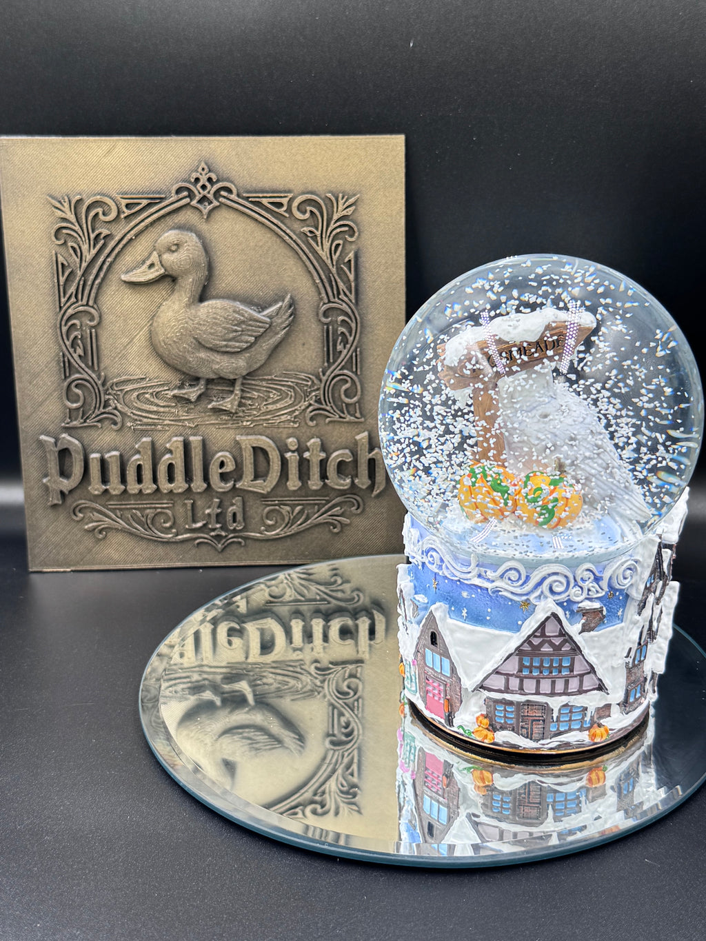 Harry Potter Hogsmeade Village Snow Globe | Officially Licensed Wizarding World Gift