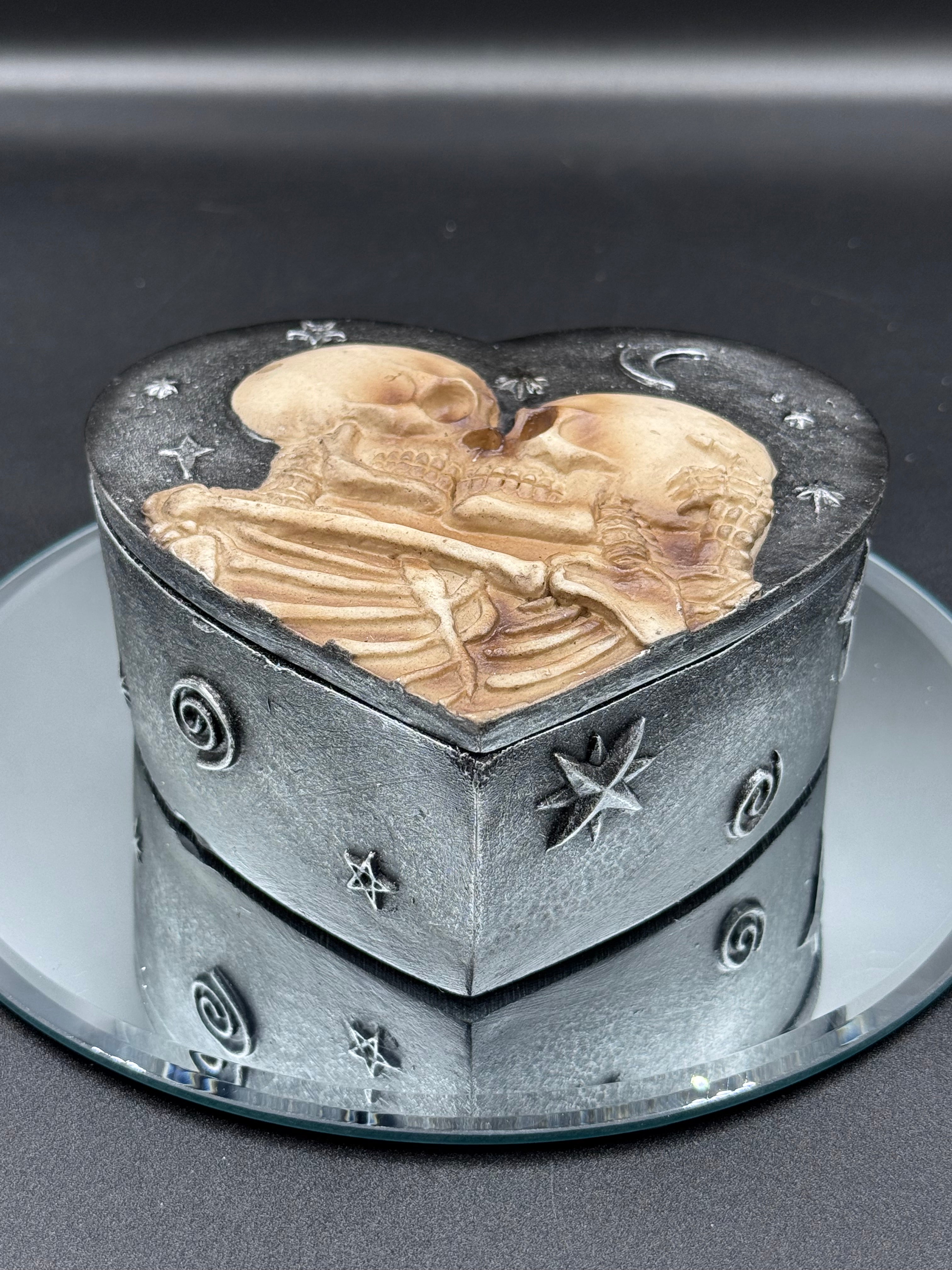 Star Crossed Lovers Skeleton Box