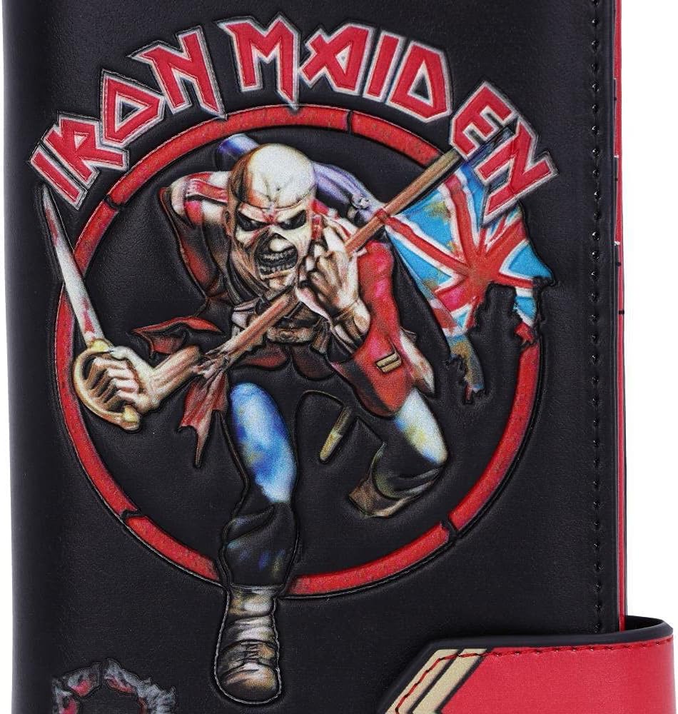 Iron Maiden Eddie The Trooper Embossed Purse | Nemesis Now