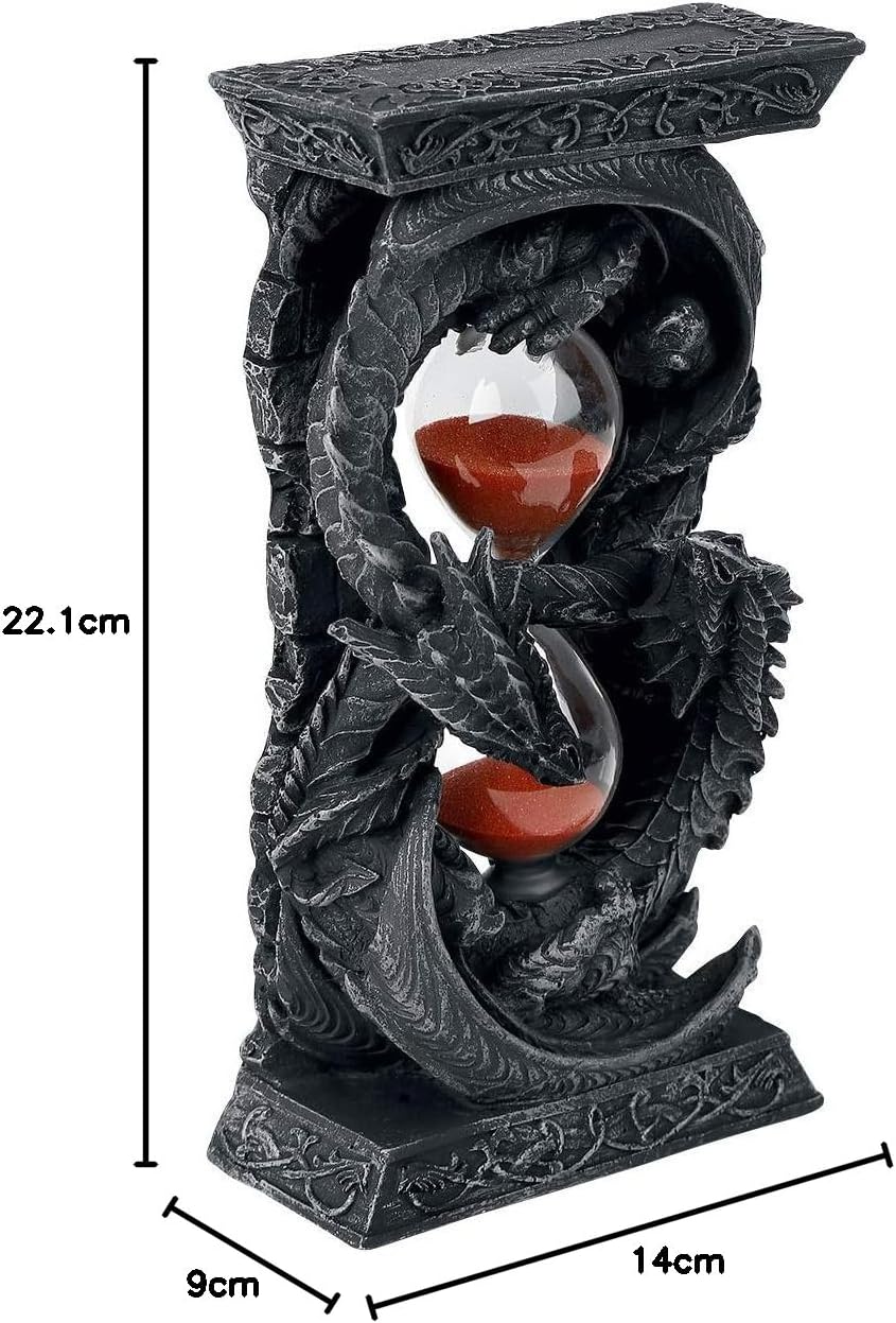 Nemesis Now Time Guardian Gothic Dragon Sand Timer 18cm