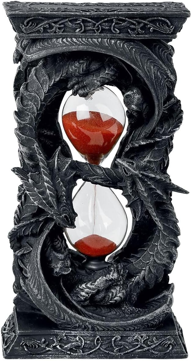 Nemesis Now Time Guardian Gothic Dragon Sand Timer 18cm