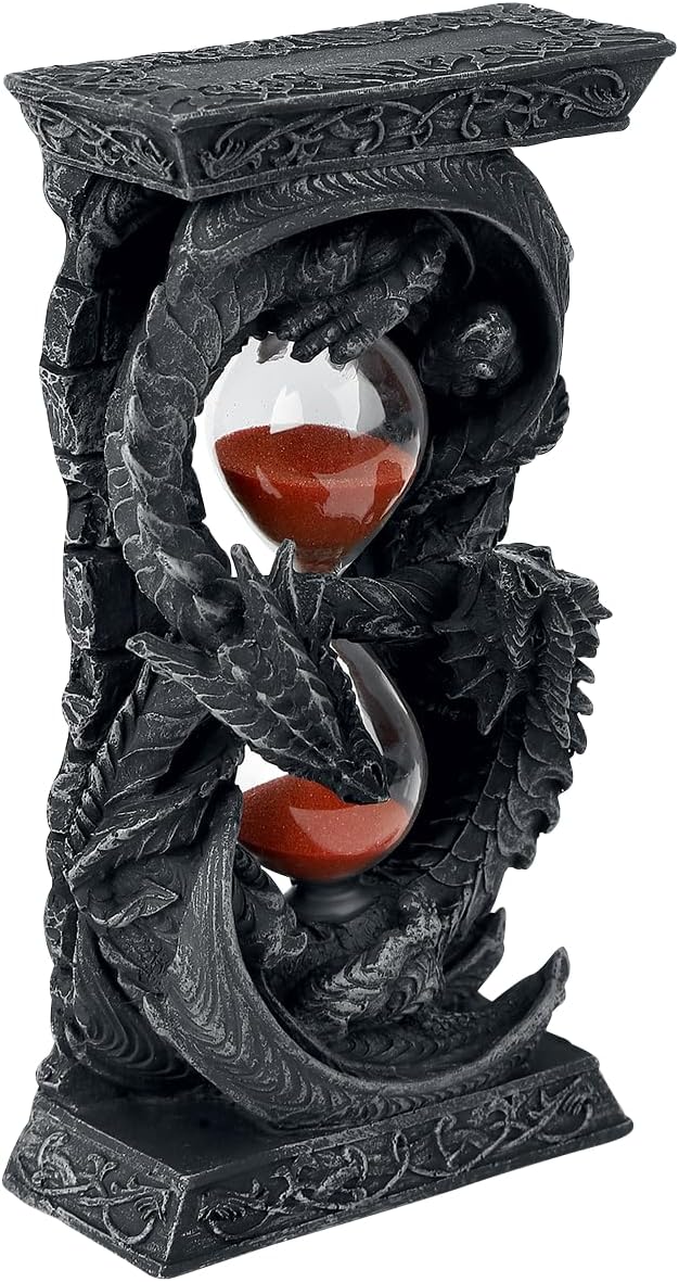 Nemesis Now Time Guardian Gothic Dragon Sand Timer 18cm