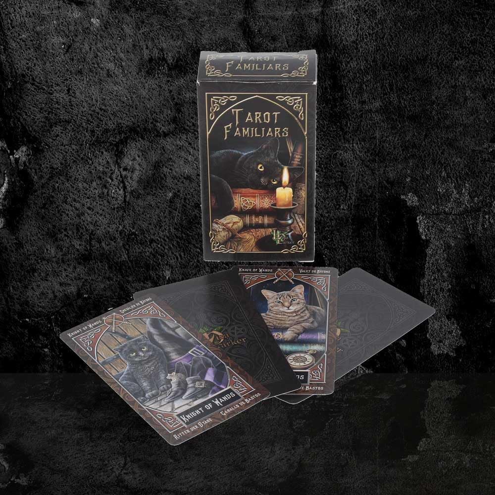 Lisa Parker Tarot Familiars Cards – 78-Card Gothic Fantasy Deck