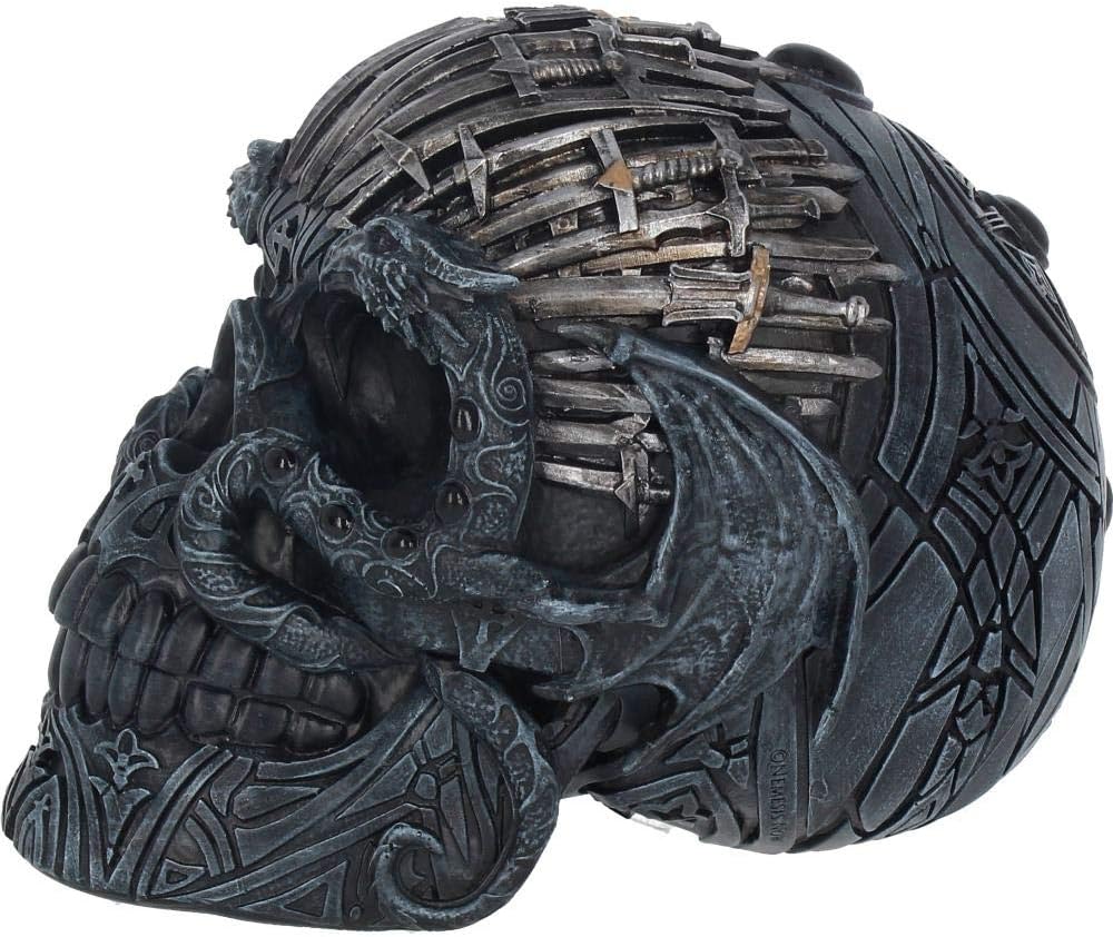 Sword Skull Gothic Dragon & Sword Ornament 18.5cm – Nemesis Now