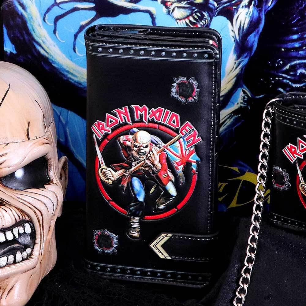 Iron Maiden Eddie The Trooper Embossed Purse | Nemesis Now