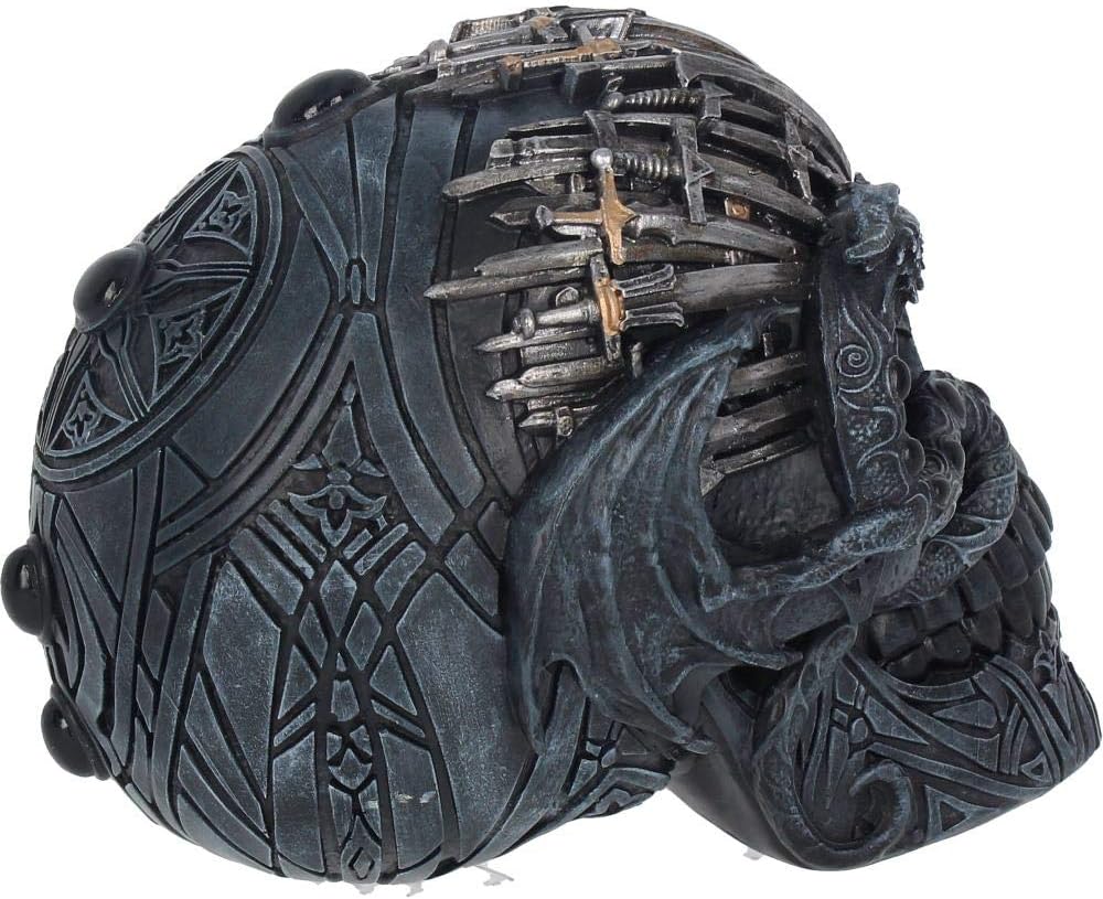 Sword Skull Gothic Dragon & Sword Ornament 18.5cm – Nemesis Now