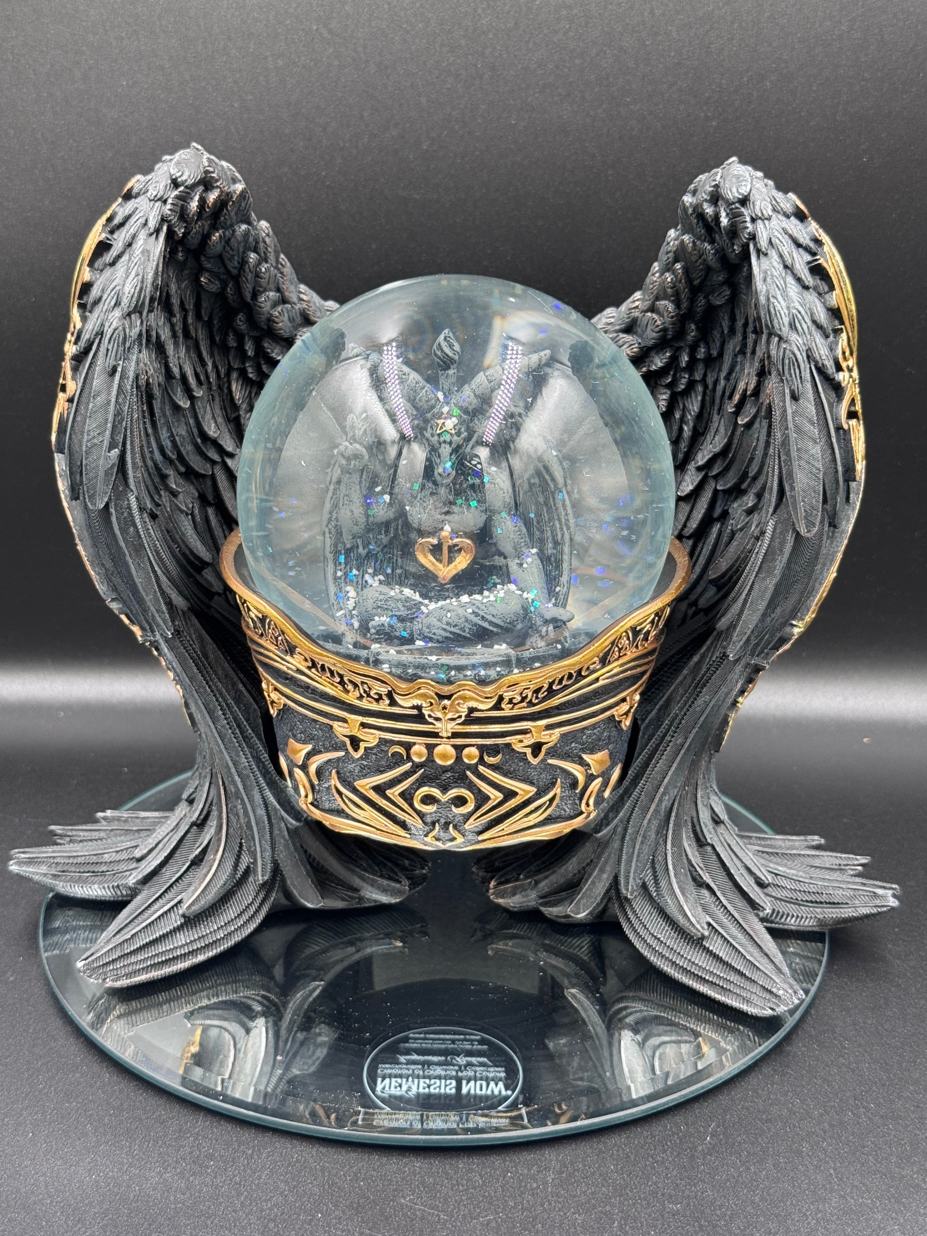 Baphomet Antiquity Snow Globe 22.5cm