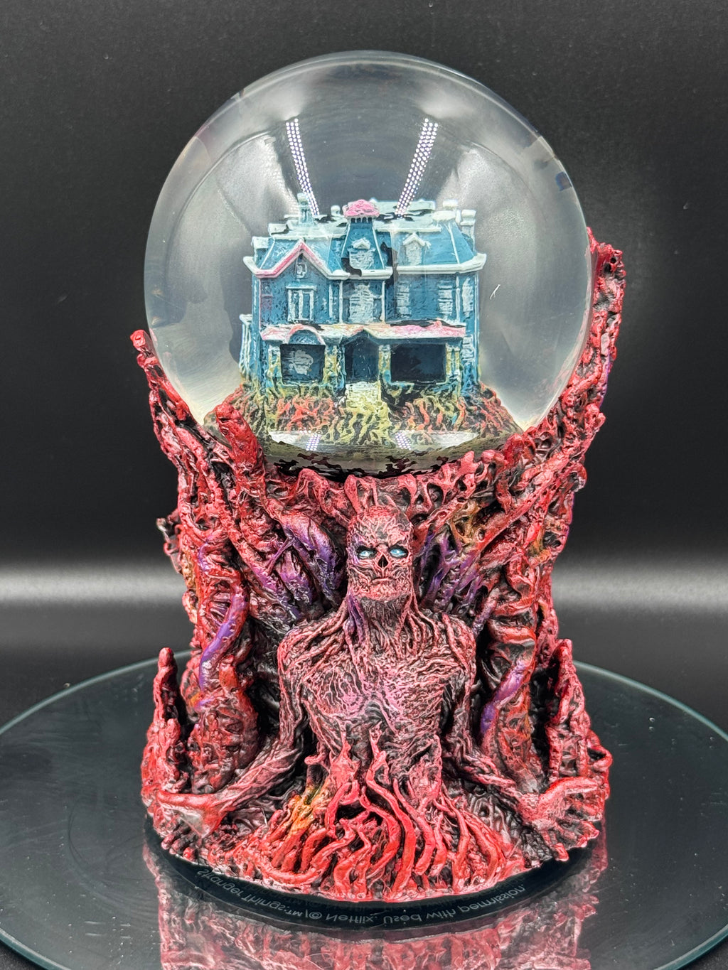Stranger Things Vecna Snow Globe | Motorised Creel House Collectible | Nemesis Now
