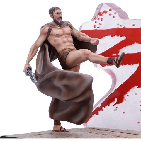 300 This Is Sparta Battle Bookends 24cm | Nemesis Now