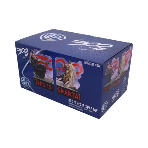 300 This Is Sparta Battle Bookends 24cm | Nemesis Now