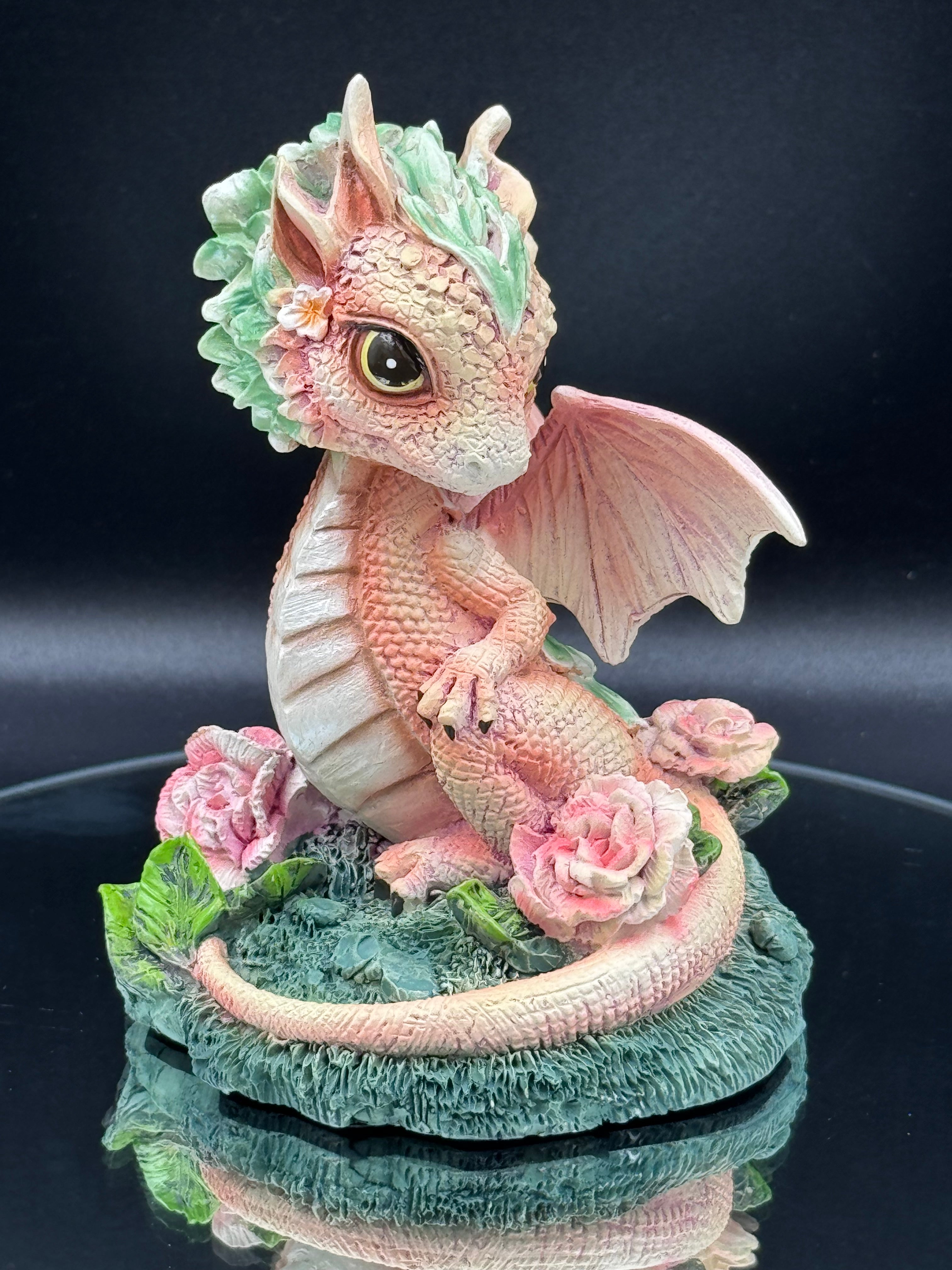 Carnation Flower Dragon 12cm