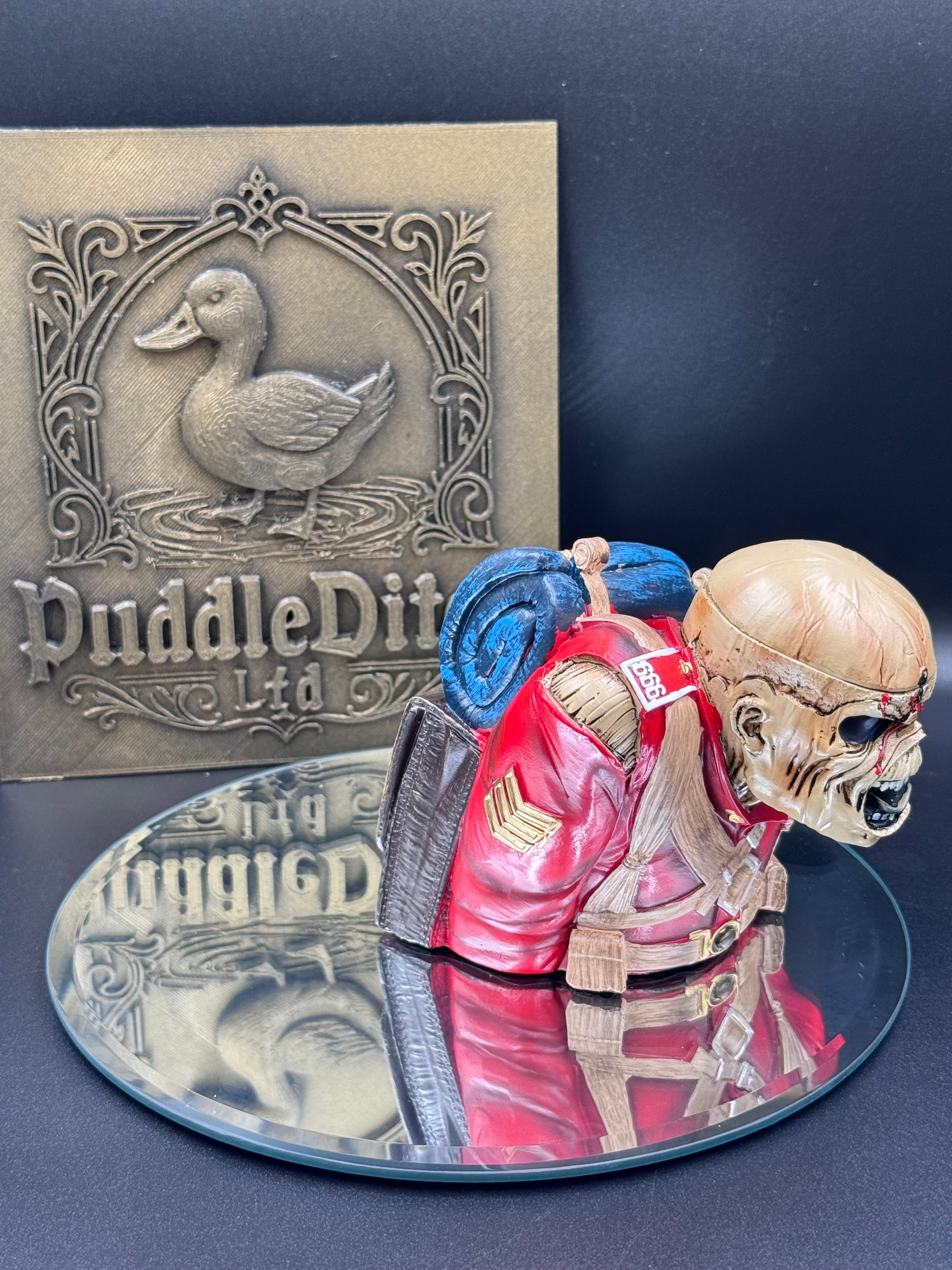 Iron Maiden The Trooper Bust Box (Small) 12cm