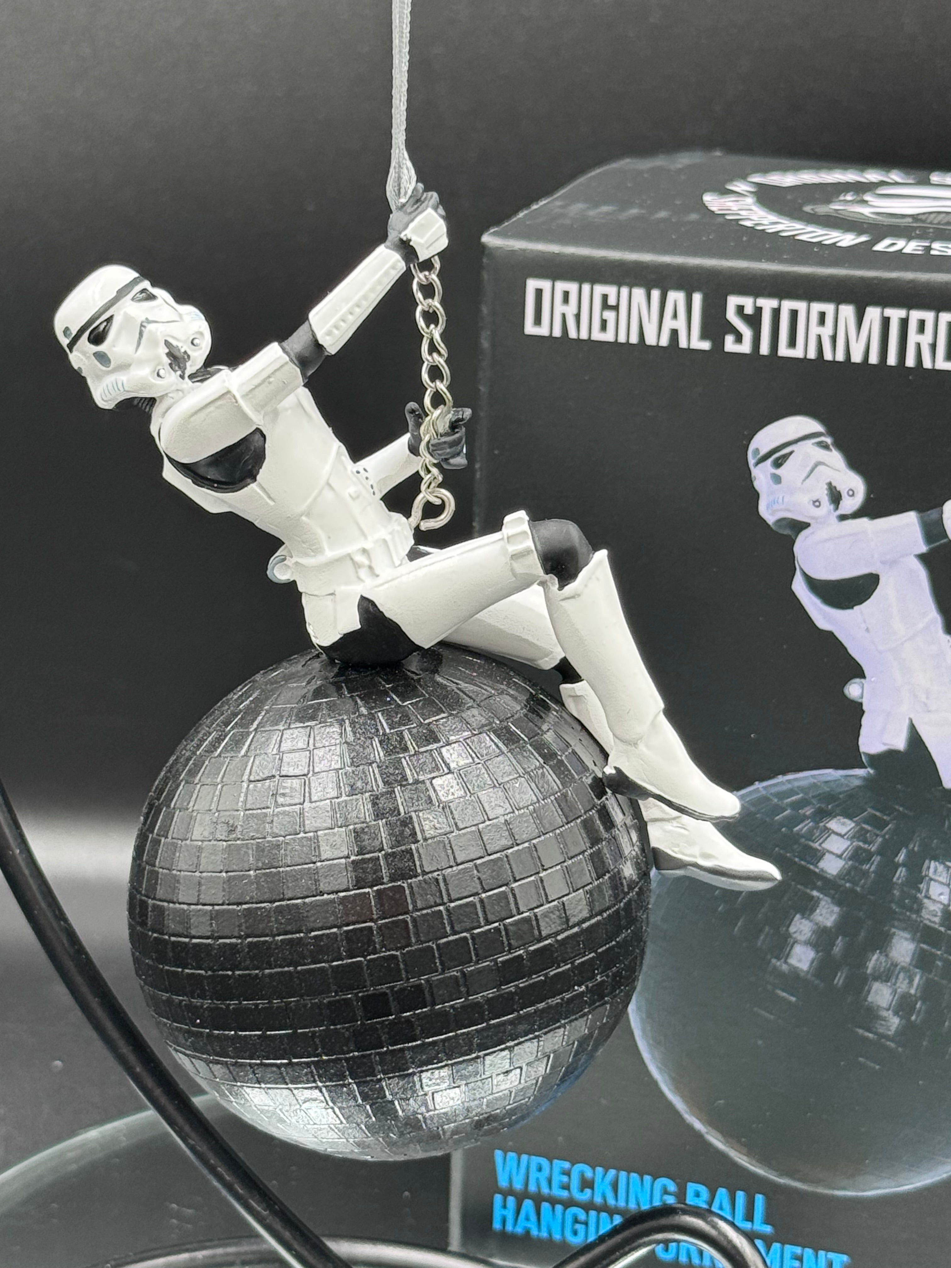 Officially Licensed Original Stormtrooper Wrecking Ball Hanging Ornament 13cm