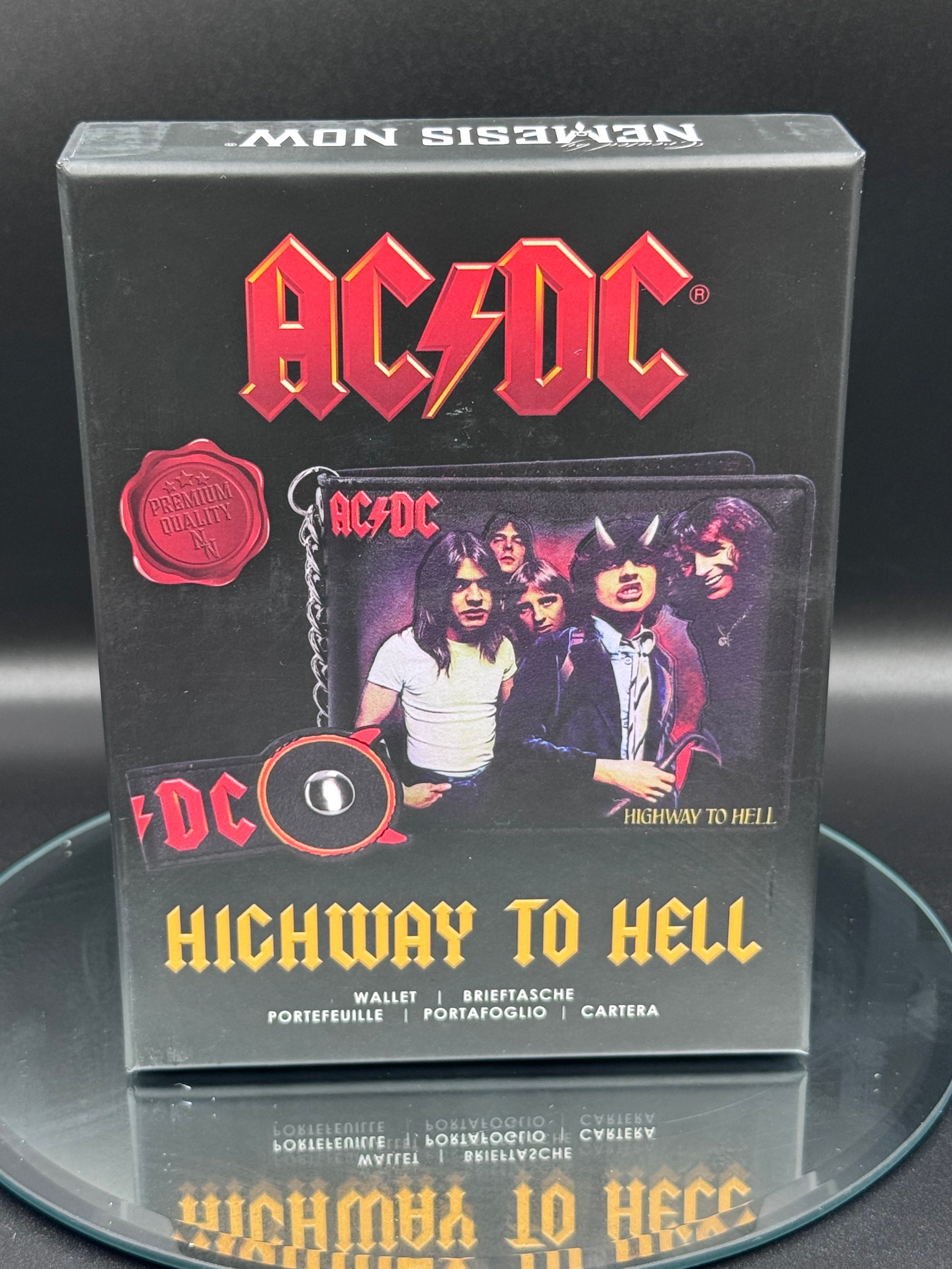 ACDC Highway to Hell Wallet 11cm