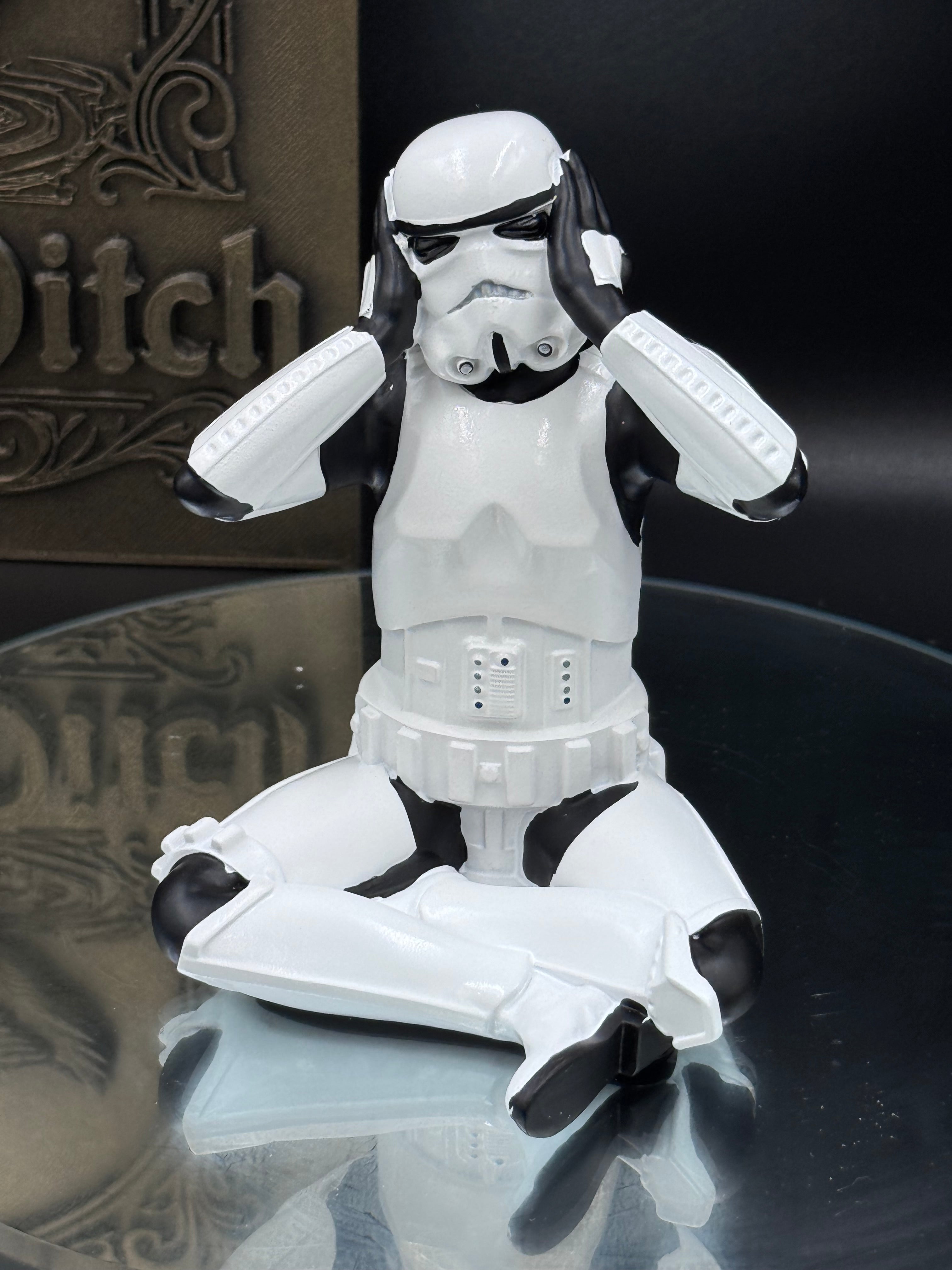 The Original Stormtrooper Three Wise Sci-Fi Hear No Evil