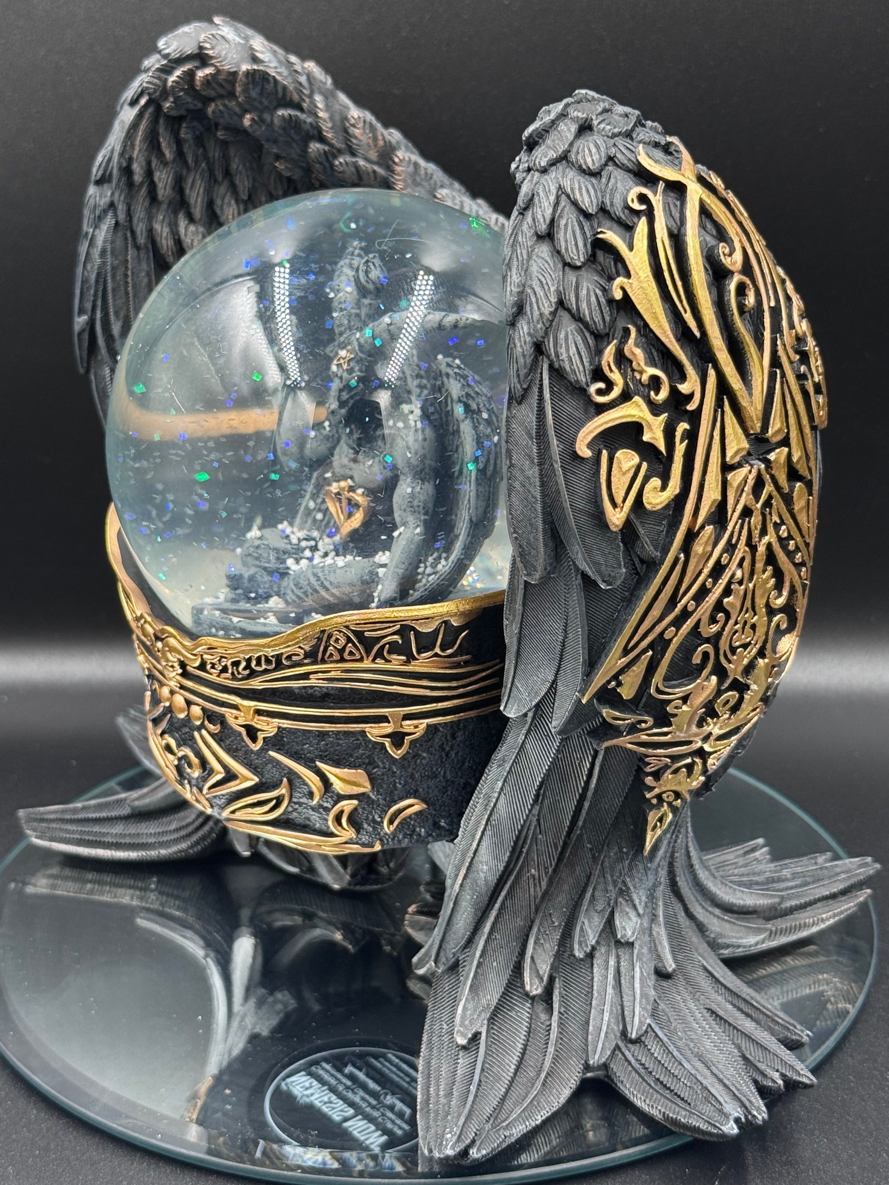Baphomet Antiquity Snow Globe 22.5cm