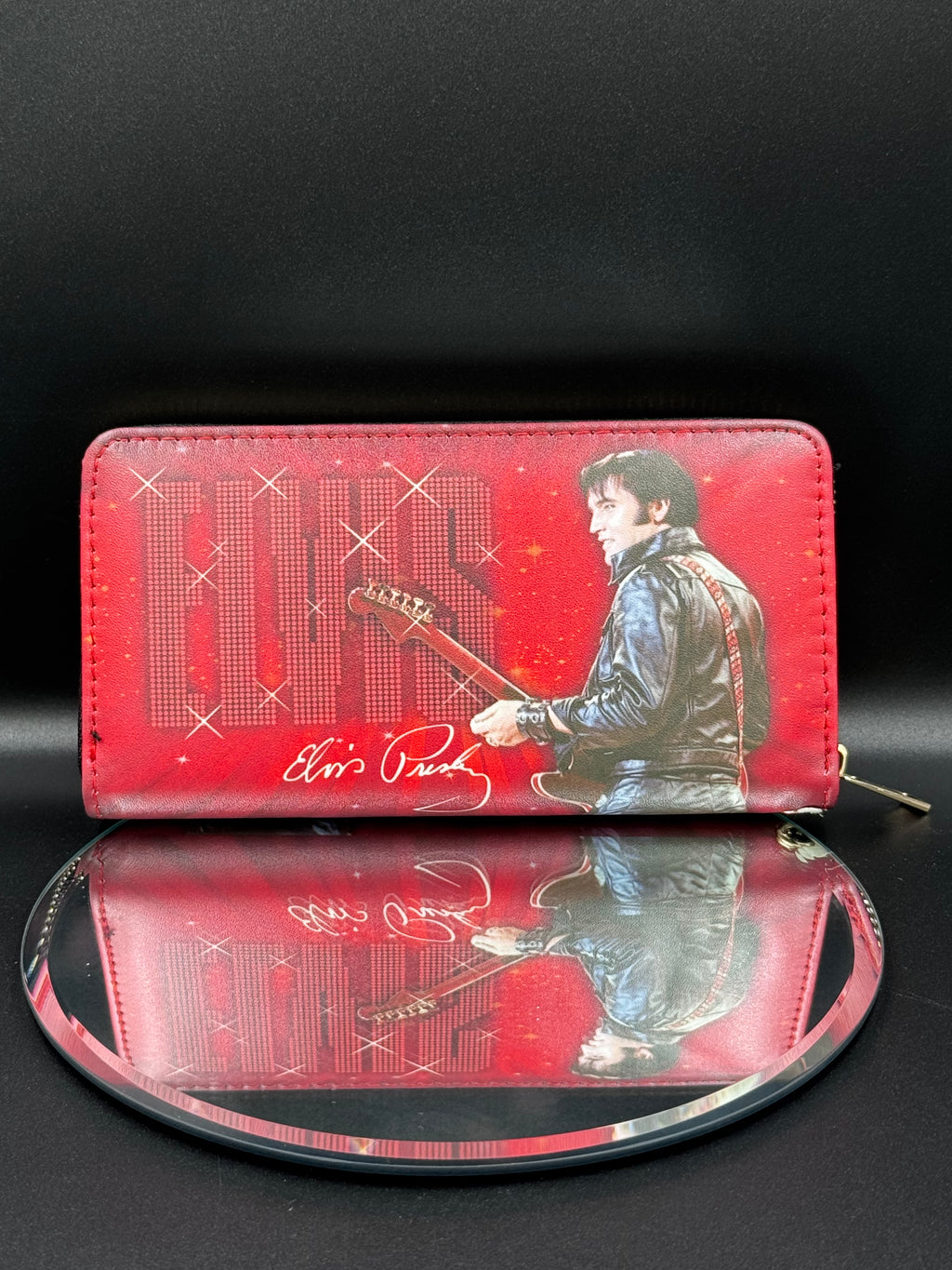 Elvis 68 Purse, Red, 19cm