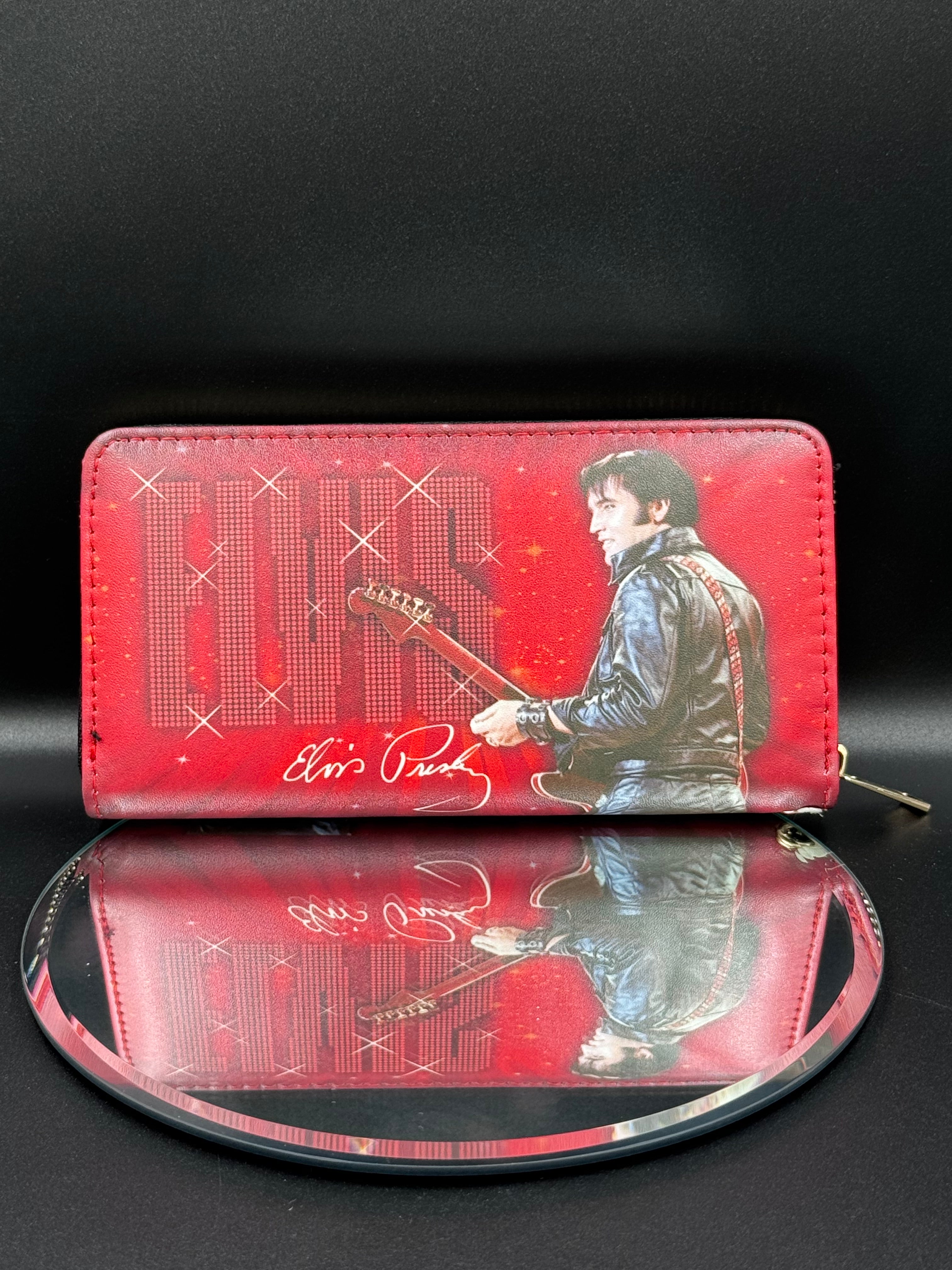 Elvis 68 Purse, Red, 19cm
