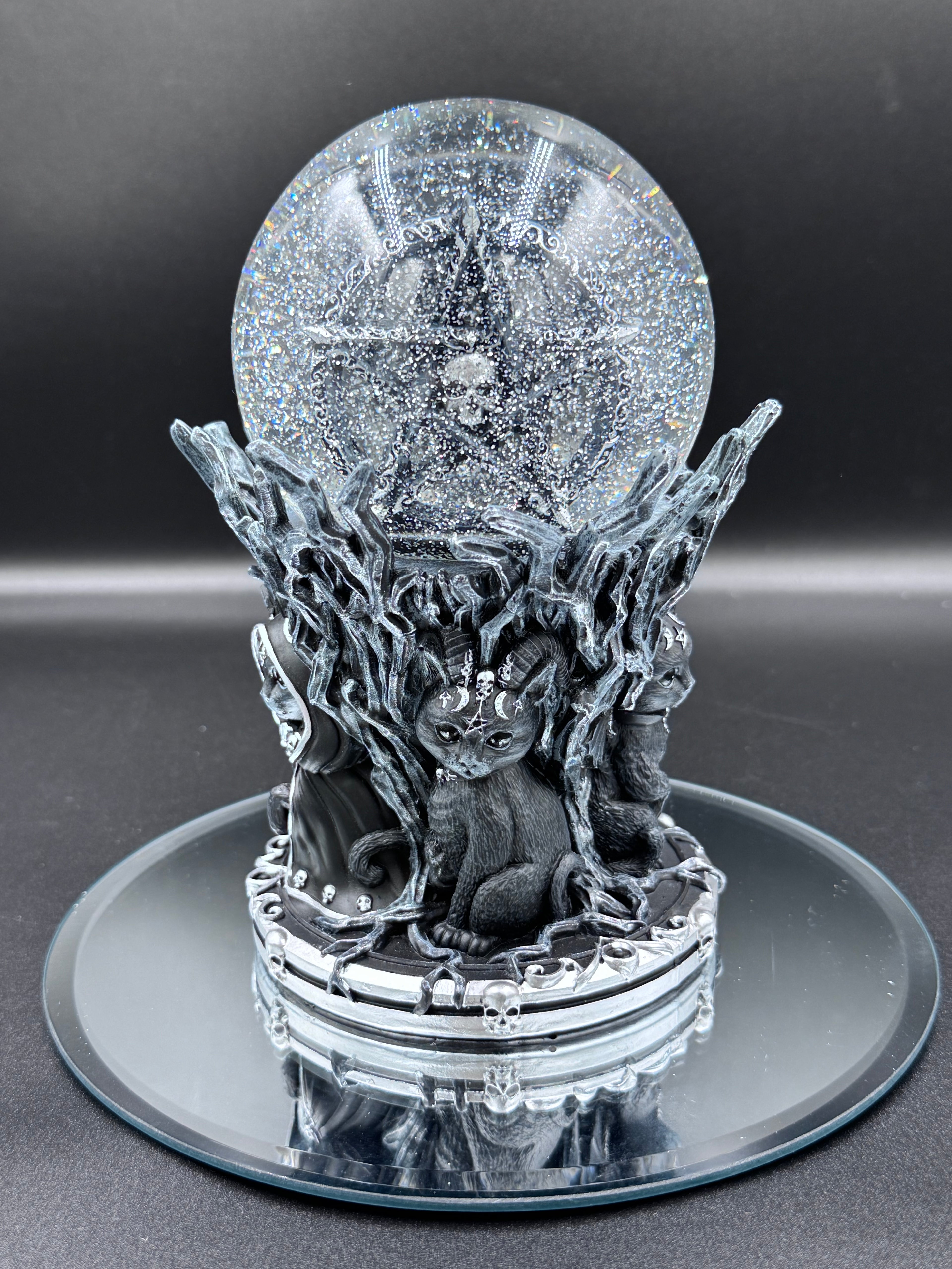 Cult Cuties Circle of Mischief Snow Globe 18cm