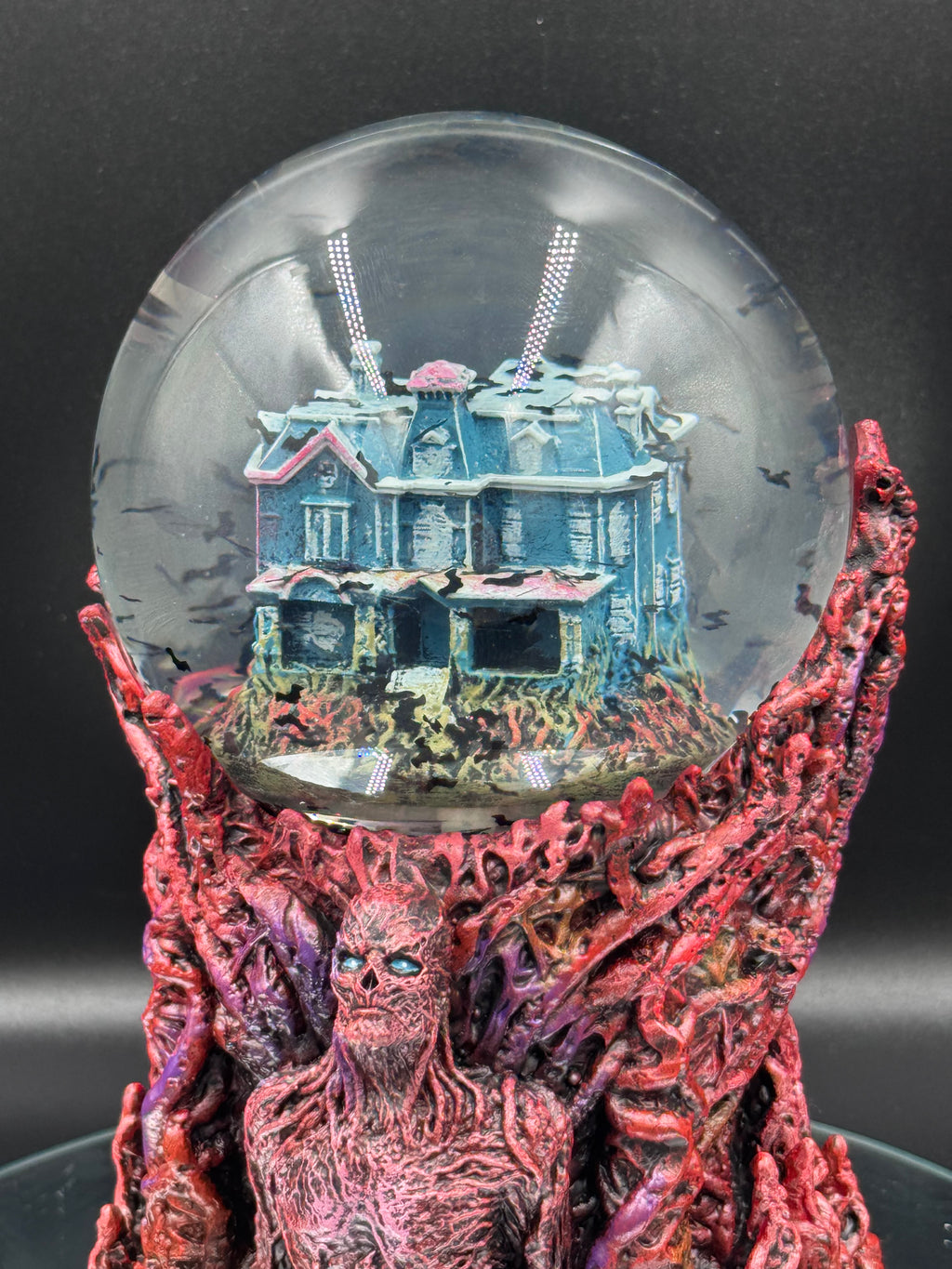 Stranger Things Vecna Snow Globe | Motorised Creel House Collectible | Nemesis Now