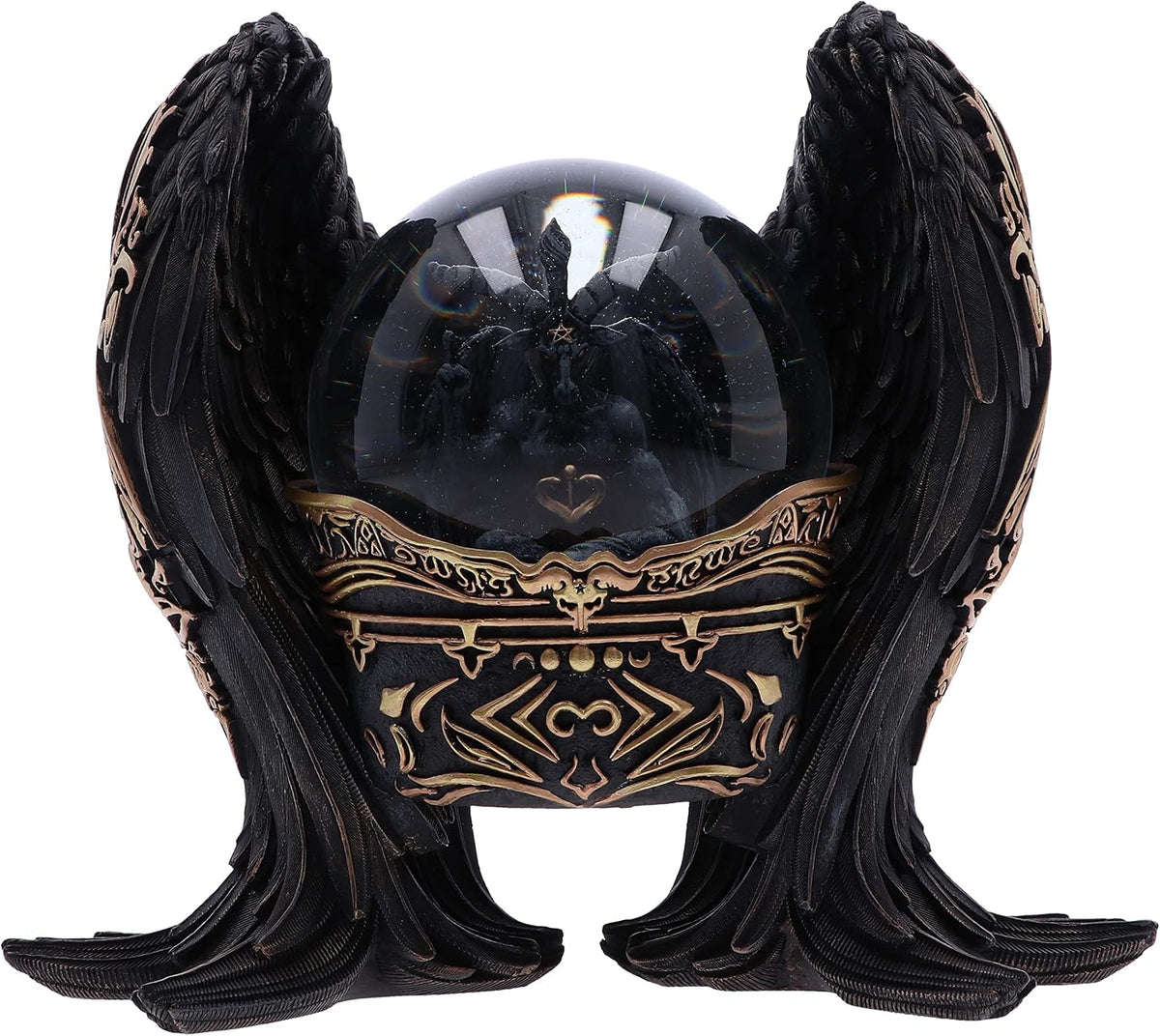 Baphomet Antiquity Gothic Snow Globe 22.5cm – Nemesis Now