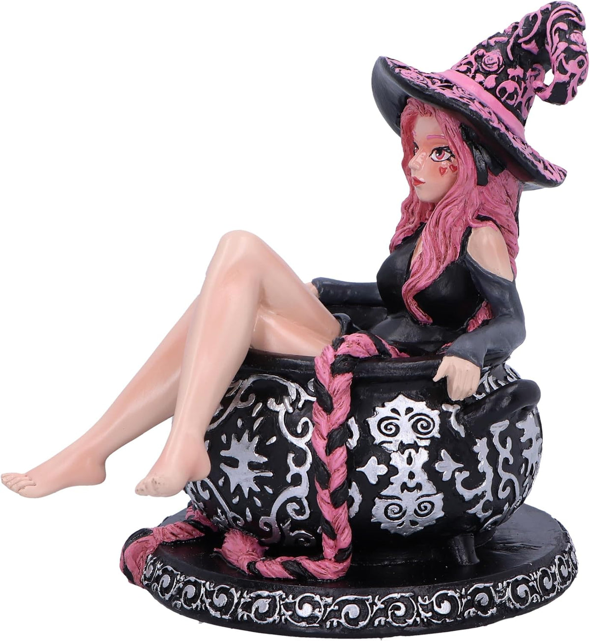 Baie Rose Sugar & Spice Pink Witch Figurine 14.5cm – Nemesis Now