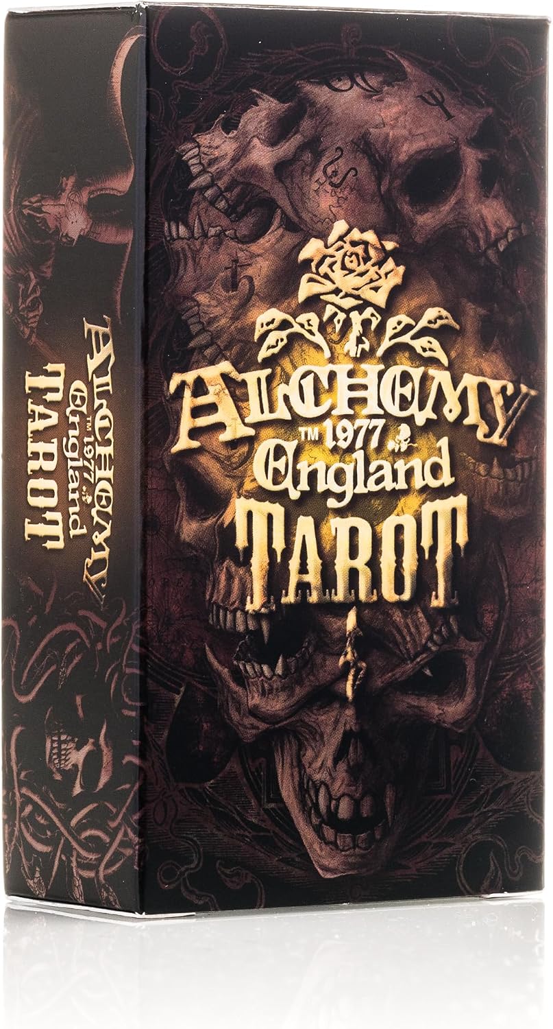 Alchemy England Gothic Tarot Cards – 78-Card Deck with Guidebook