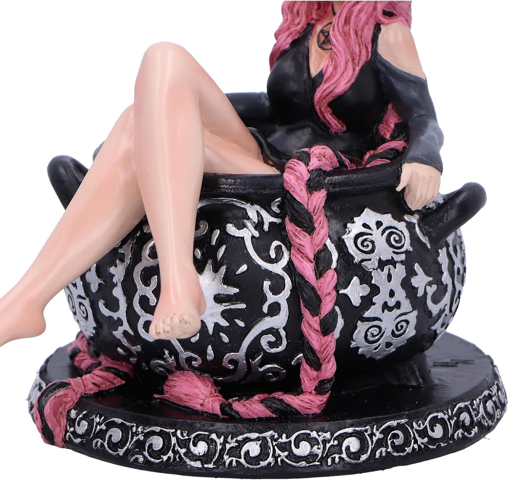 Baie Rose Sugar & Spice Pink Witch Figurine 14.5cm – Nemesis Now
