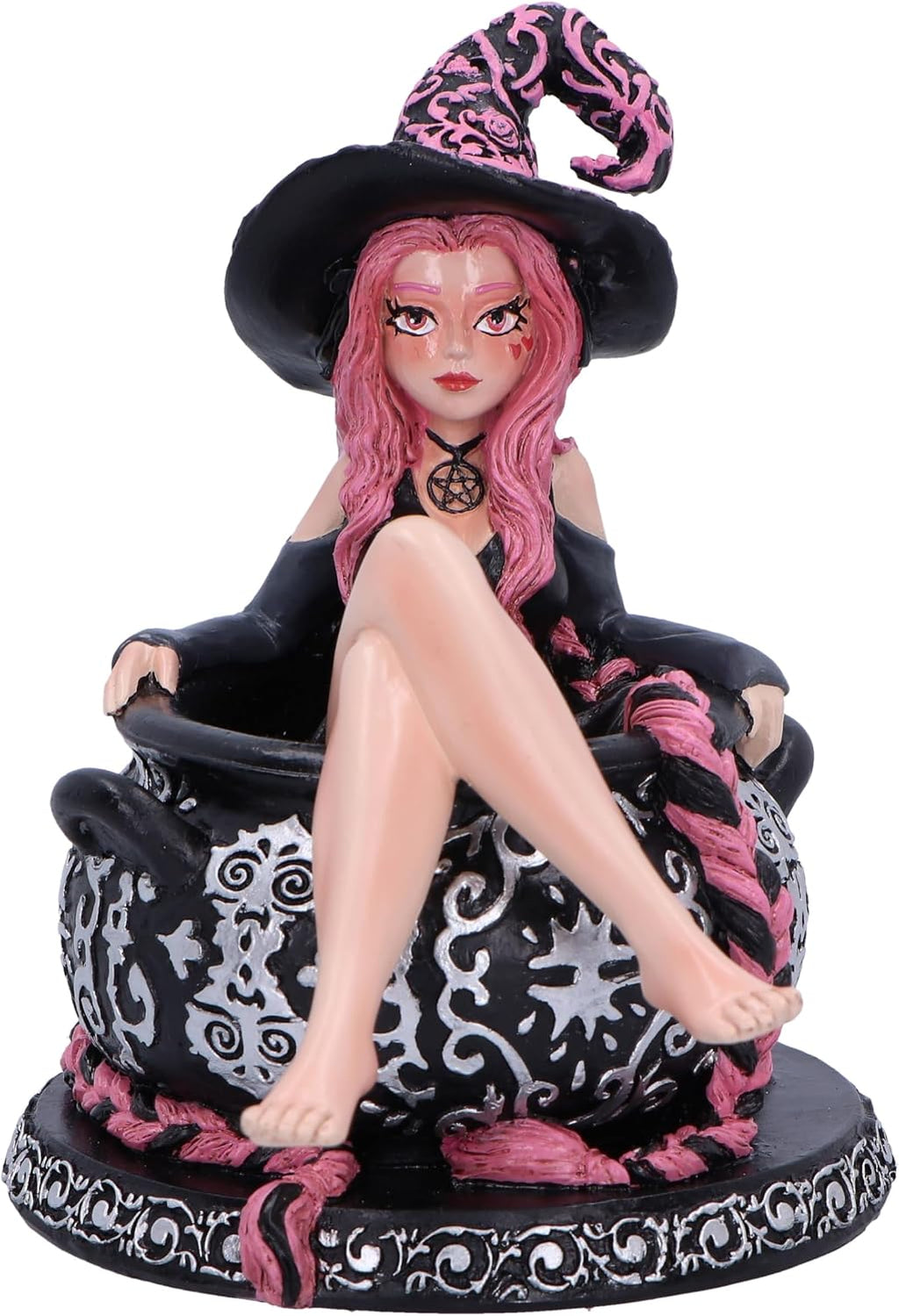 Baie Rose Sugar & Spice Pink Witch Figurine 14.5cm – Nemesis Now