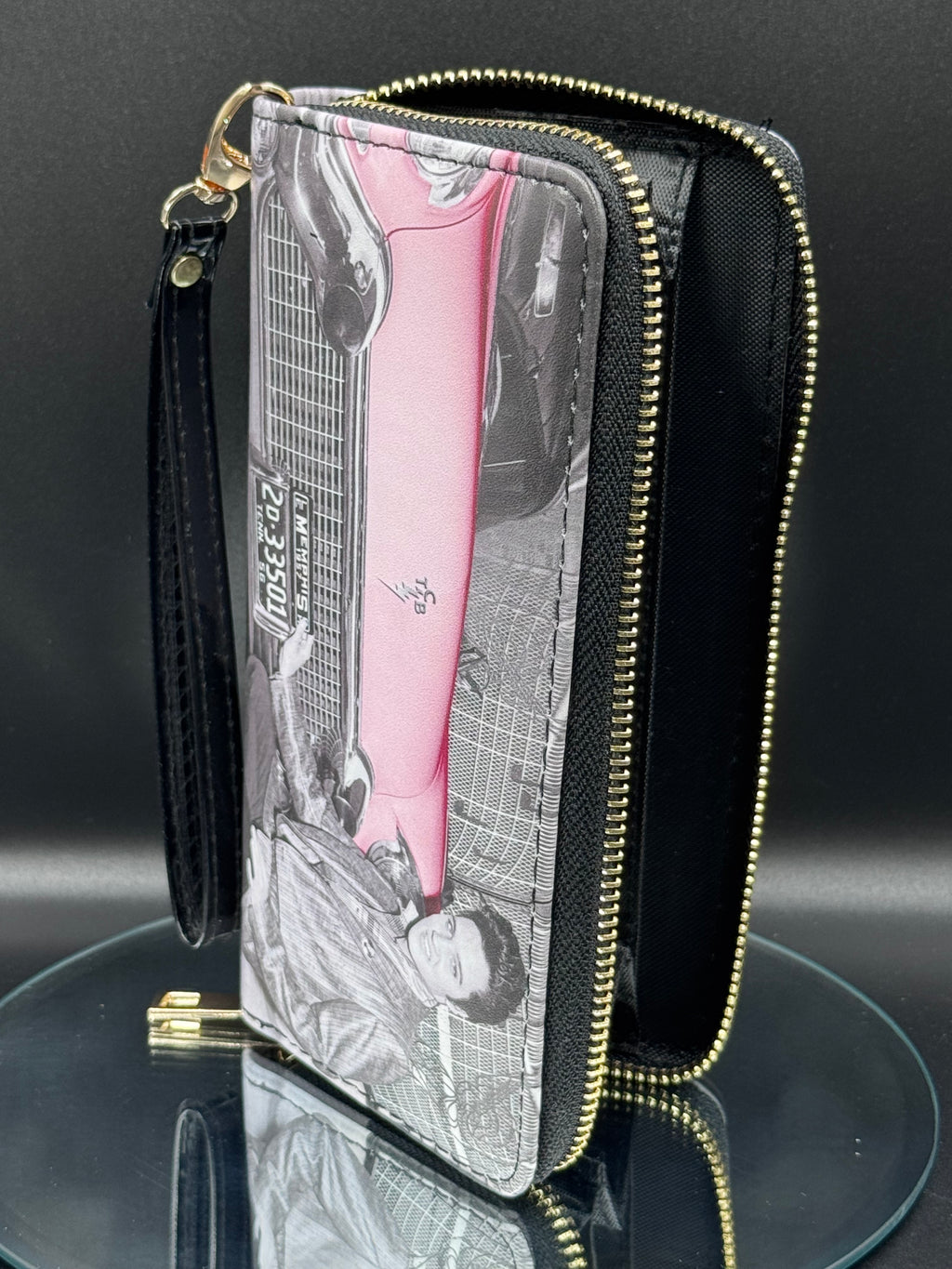 Elvis Cadillac Embossed Purse 19cm