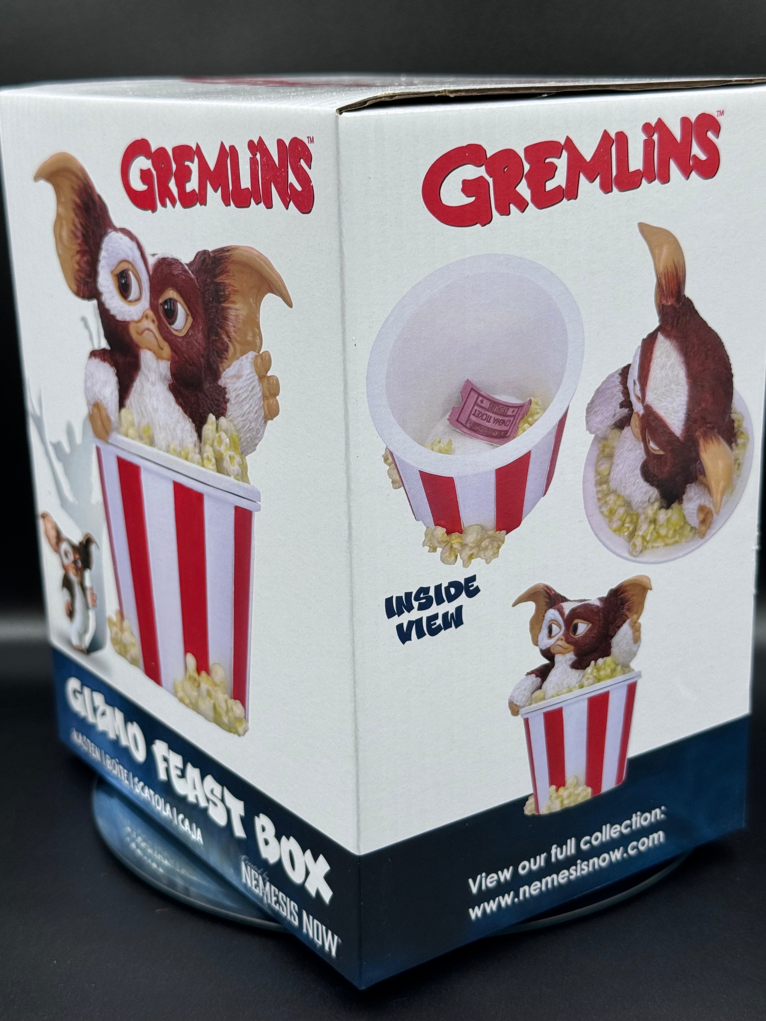 Gremlins Gizmo Feast Box Collectible Figure 14.4cm | Nemesis Now