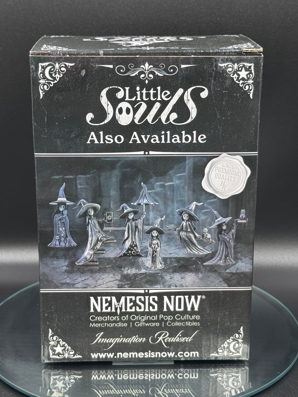 Little Souls Shimmer Witch Cat Figurine 12.5cm | Nemesis Now