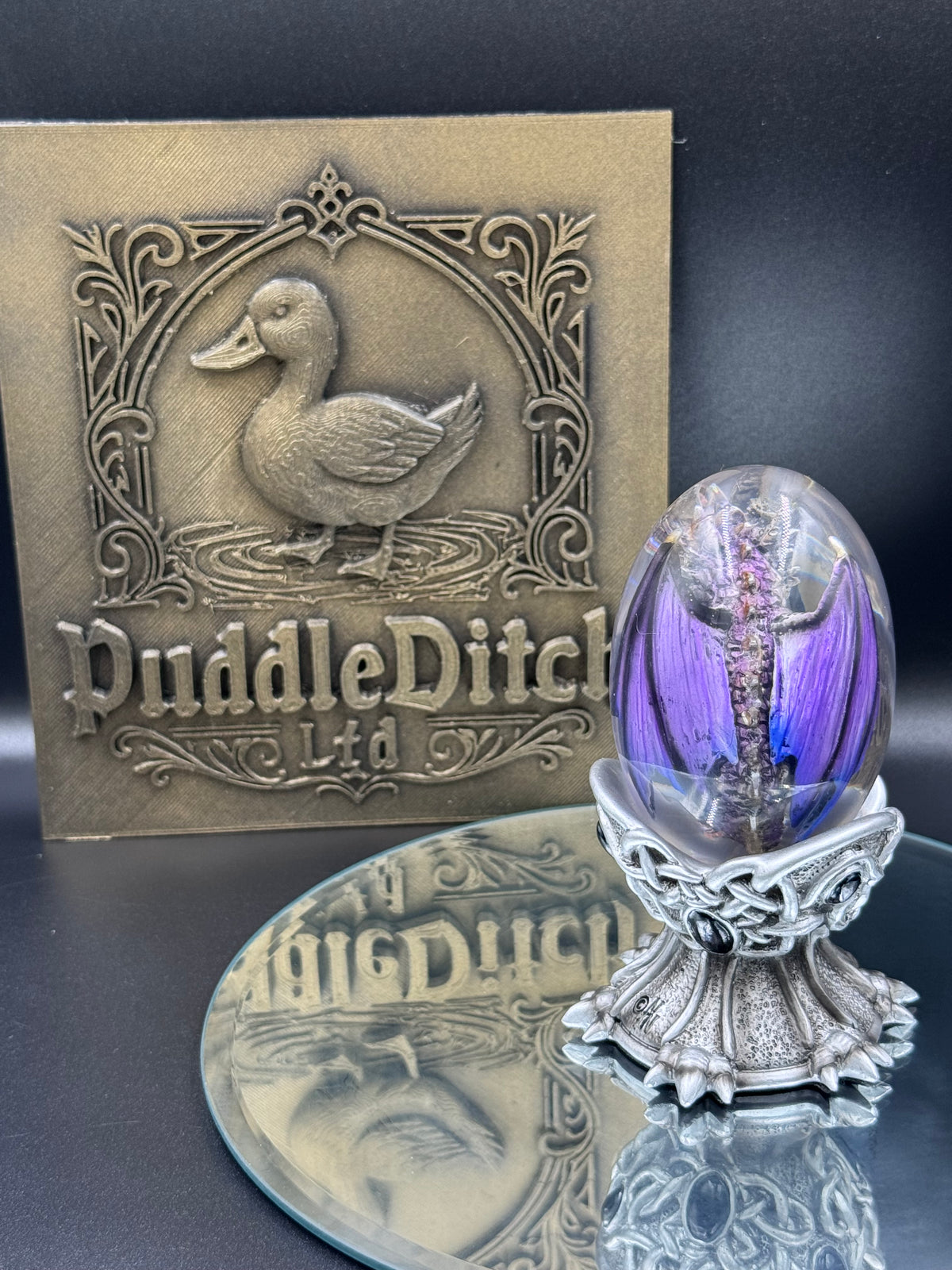 Elemental Dragonlings Air Dragon Figurine in Crystal Egg | Nemesis Now
