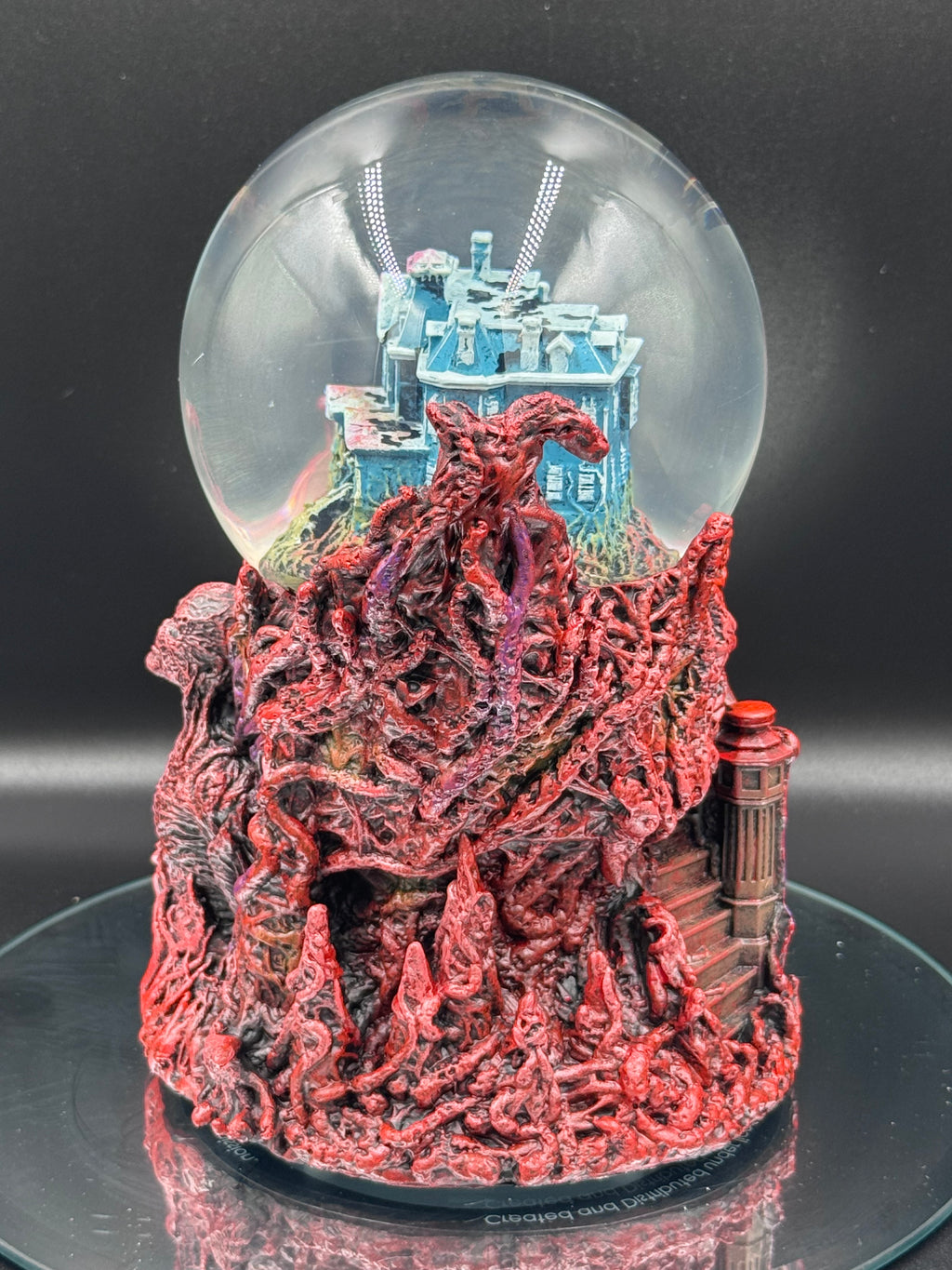 Stranger Things Vecna Snow Globe | Motorised Creel House Collectible | Nemesis Now
