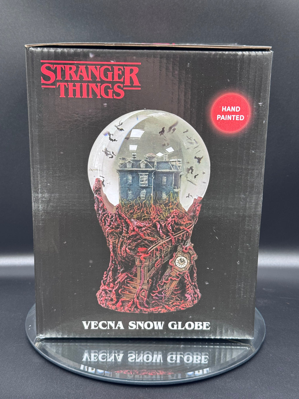 Stranger Things Vecna Snow Globe | Motorised Creel House Collectible | Nemesis Now