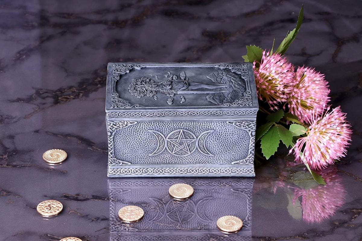 Mother Earth Gaia Tarot & Keepsake Box 15.5cm – Nemesis Now