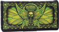 Absinthe La Fée Verte Death's Head Moth Embossed Purse 18.5cm