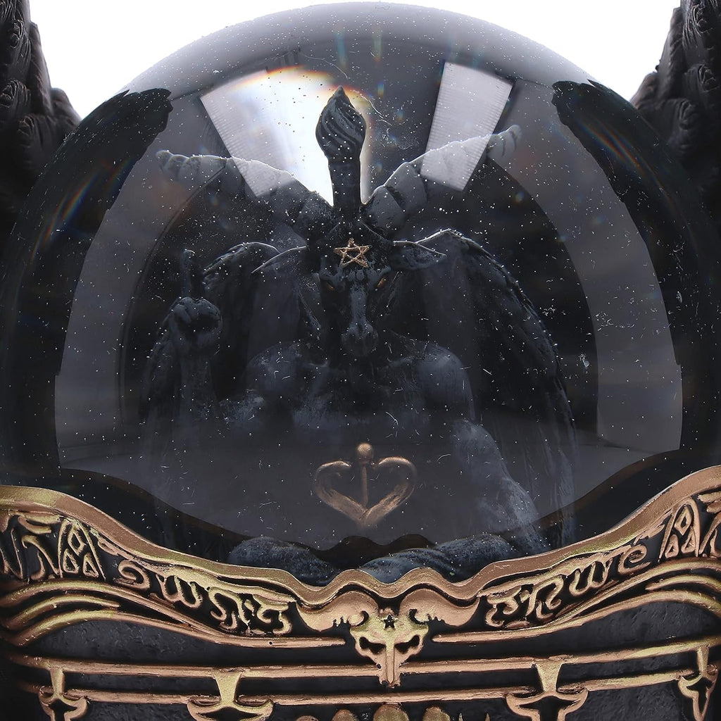 Baphomet Antiquity Gothic Snow Globe 22.5cm – Nemesis Now