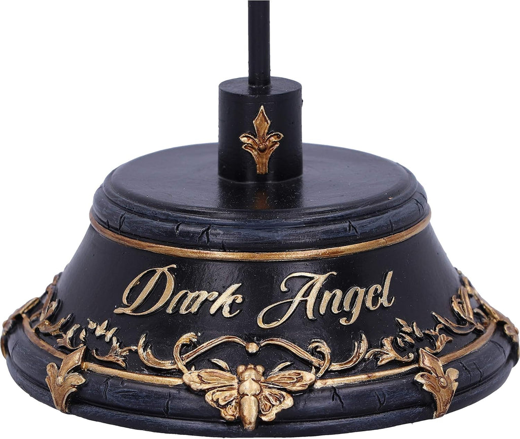 Dark Angel Black & Gold Wings Sculpture 26cm – Nemesis Now