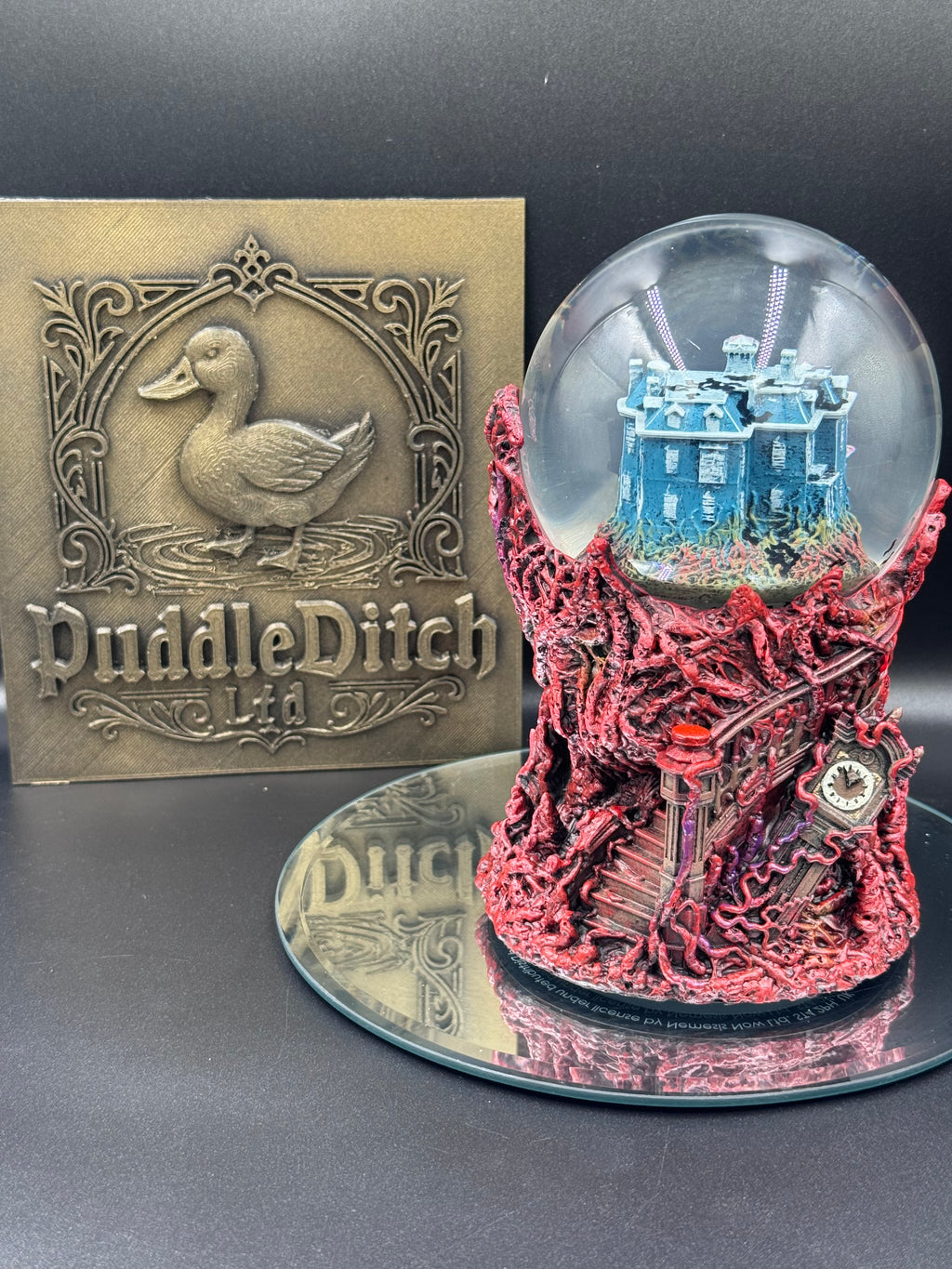 Stranger Things Vecna Snow Globe | Motorised Creel House Collectible | Nemesis Now
