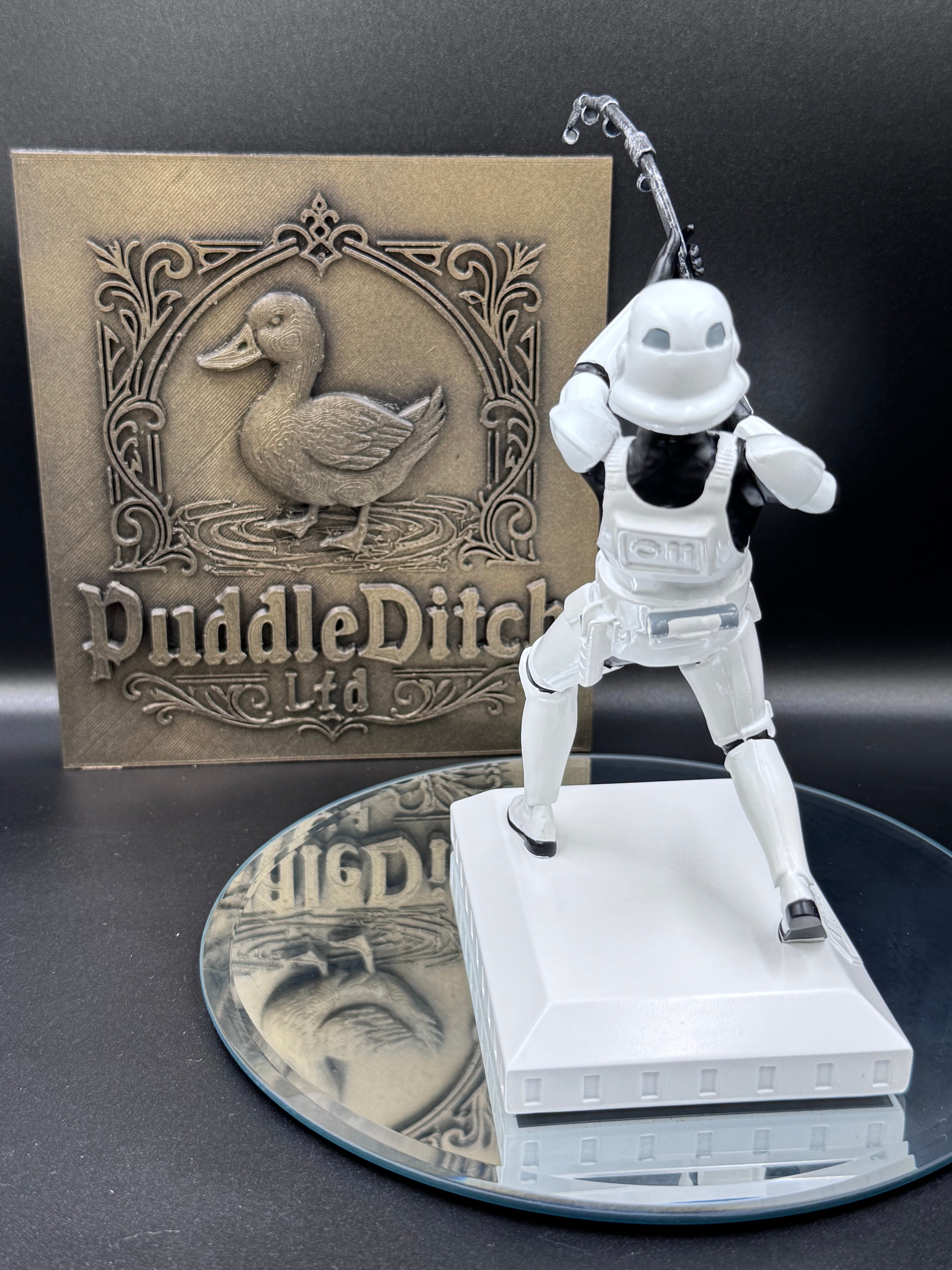 Original Stormtrooper What a Catch Fishing Figurine 16.5cm