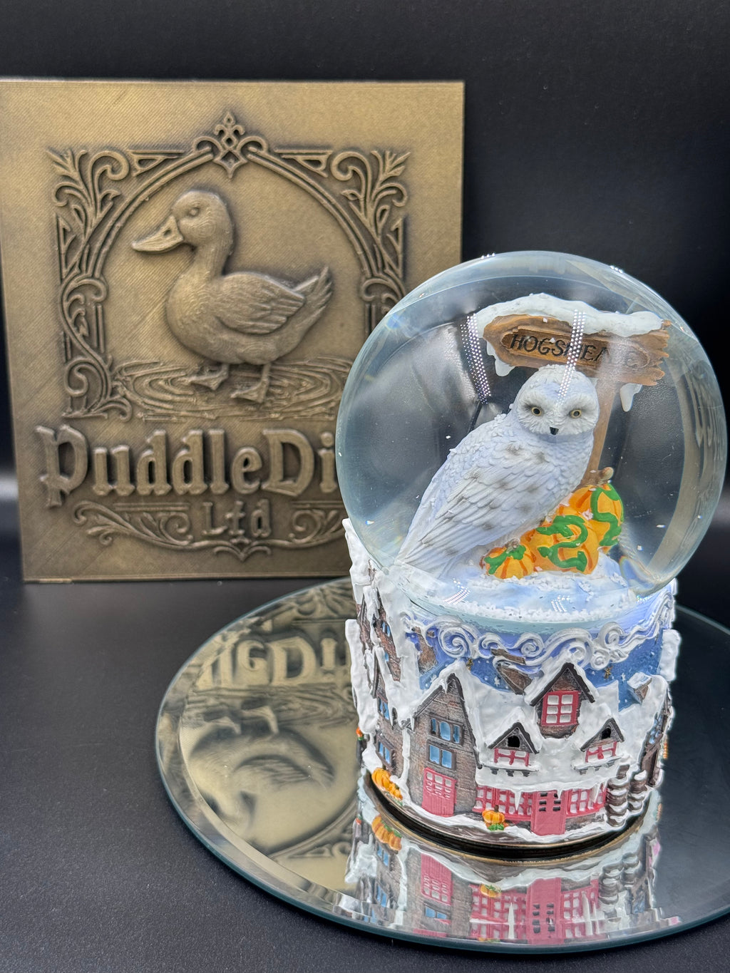 Harry Potter Hogsmeade Village Snow Globe | Officially Licensed Wizarding World Gift
