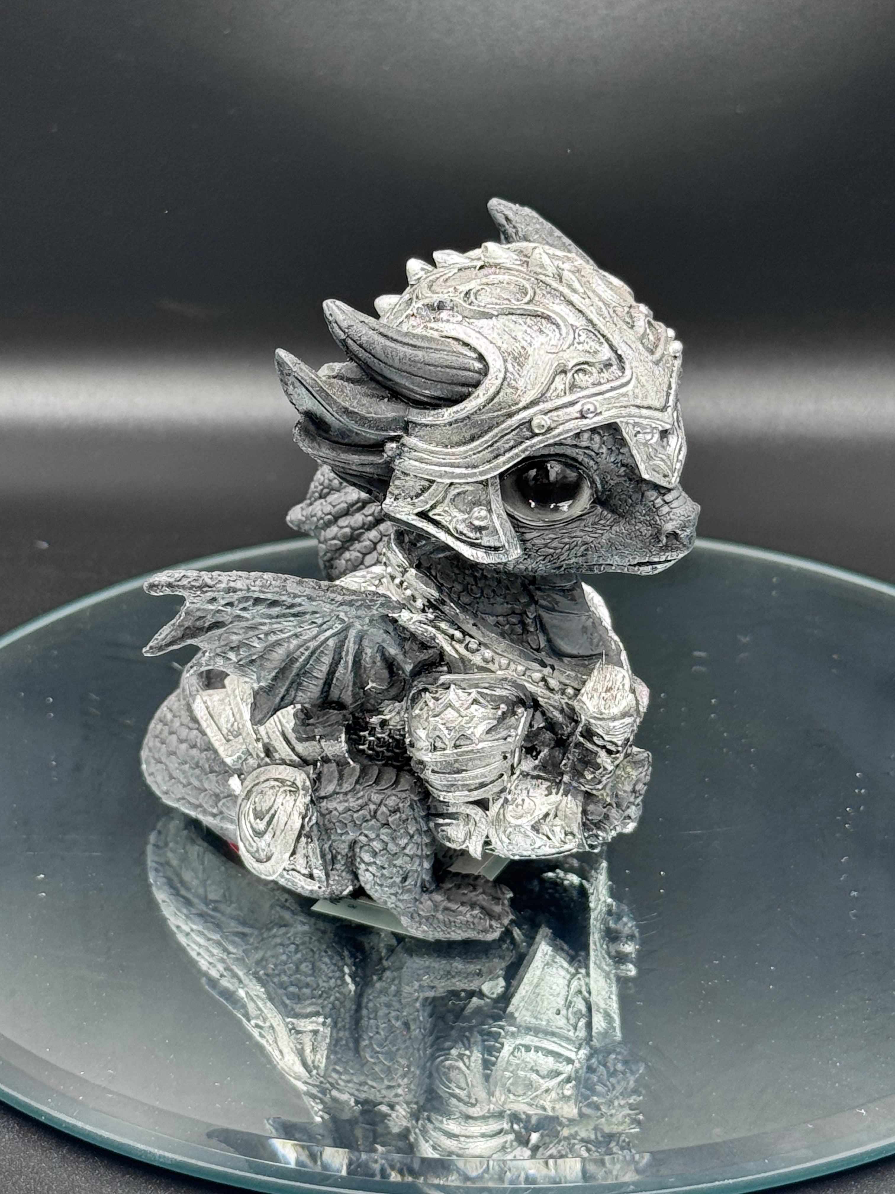 Sir Swordflame Dragon Figurine 10cm