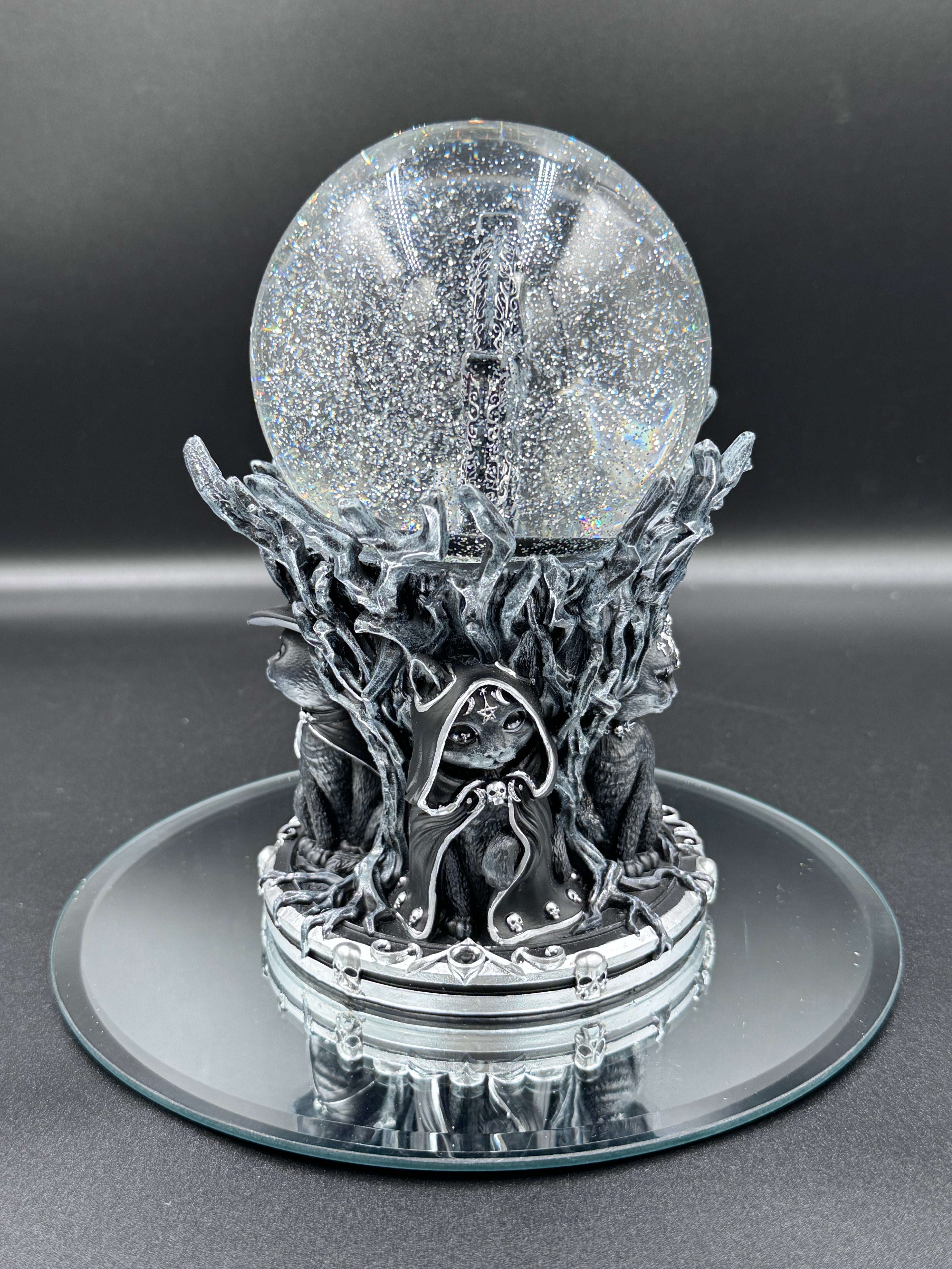 Cult Cuties Circle of Mischief Snow Globe 18cm