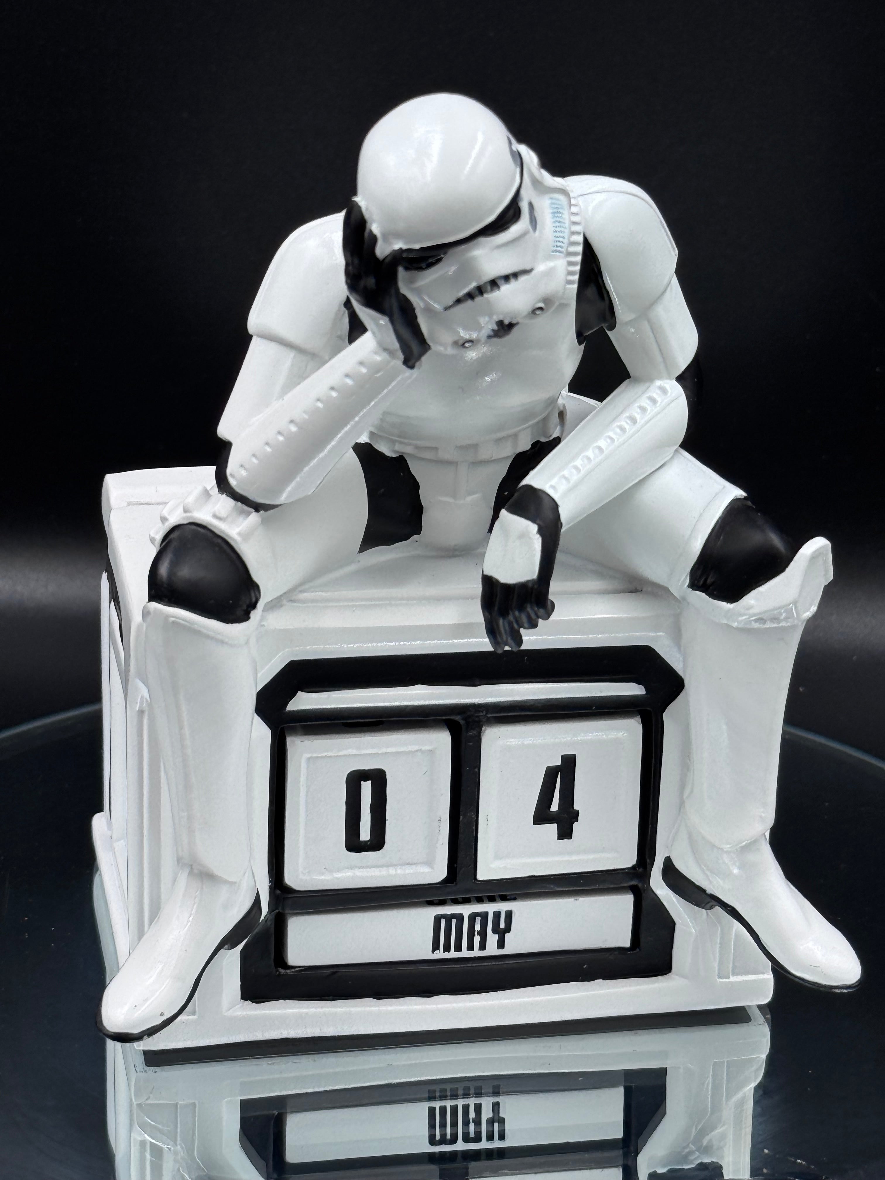 Stormtrooper What a Day Perpetual Calendar 14cm
