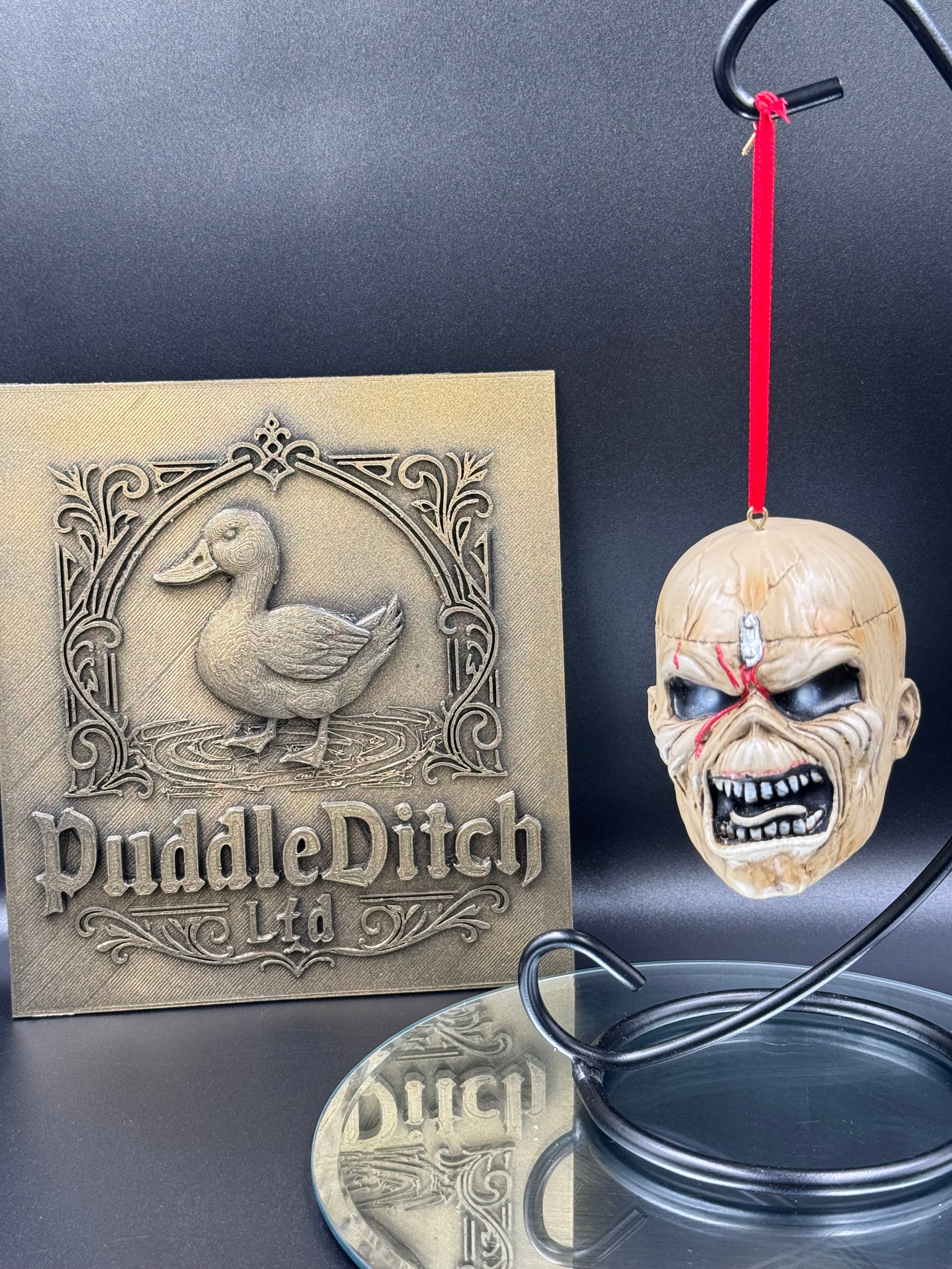 Official Iron Maiden Trooper Eddie Hanging Ornament