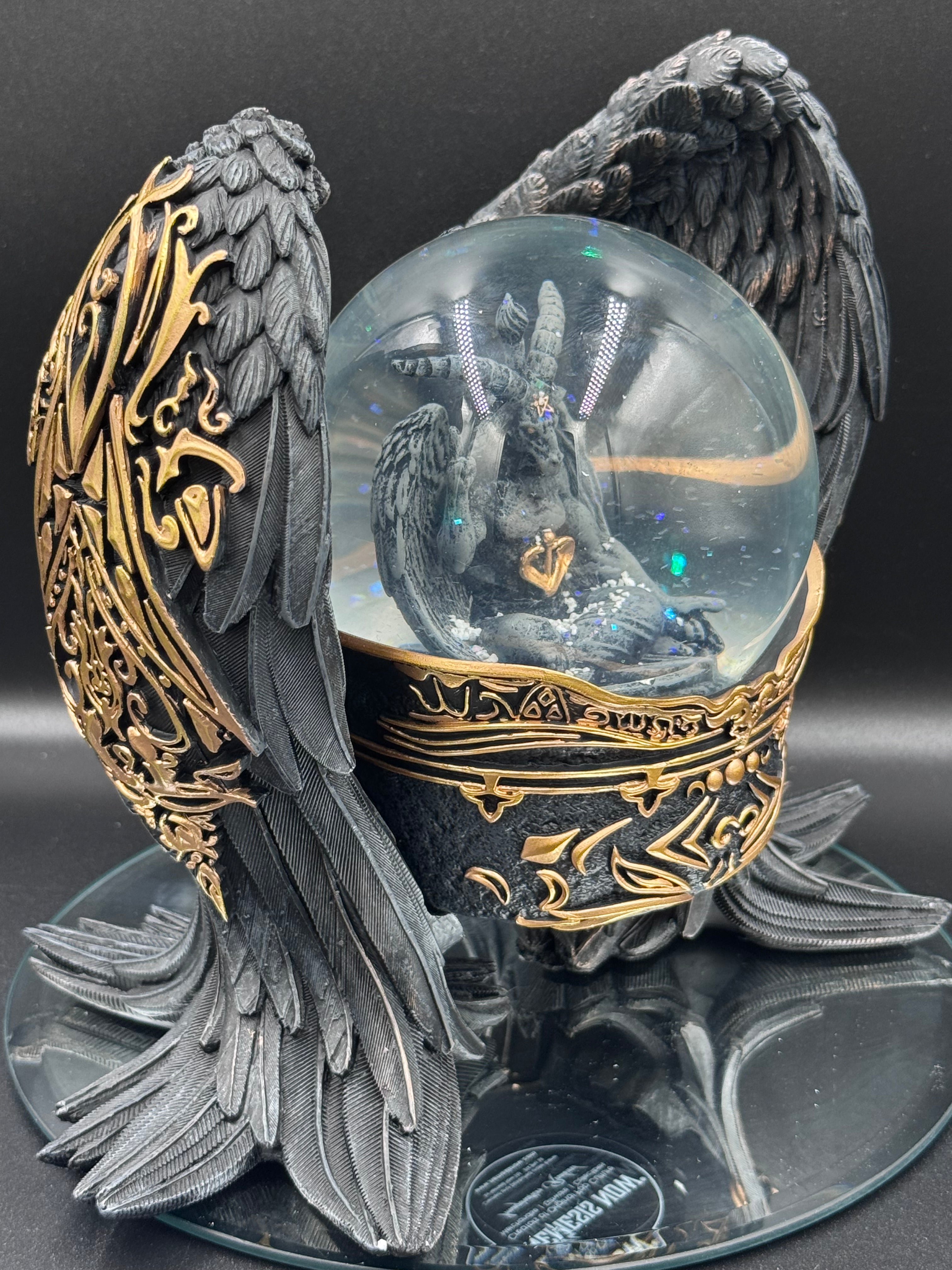 Baphomet Antiquity Snow Globe 22.5cm