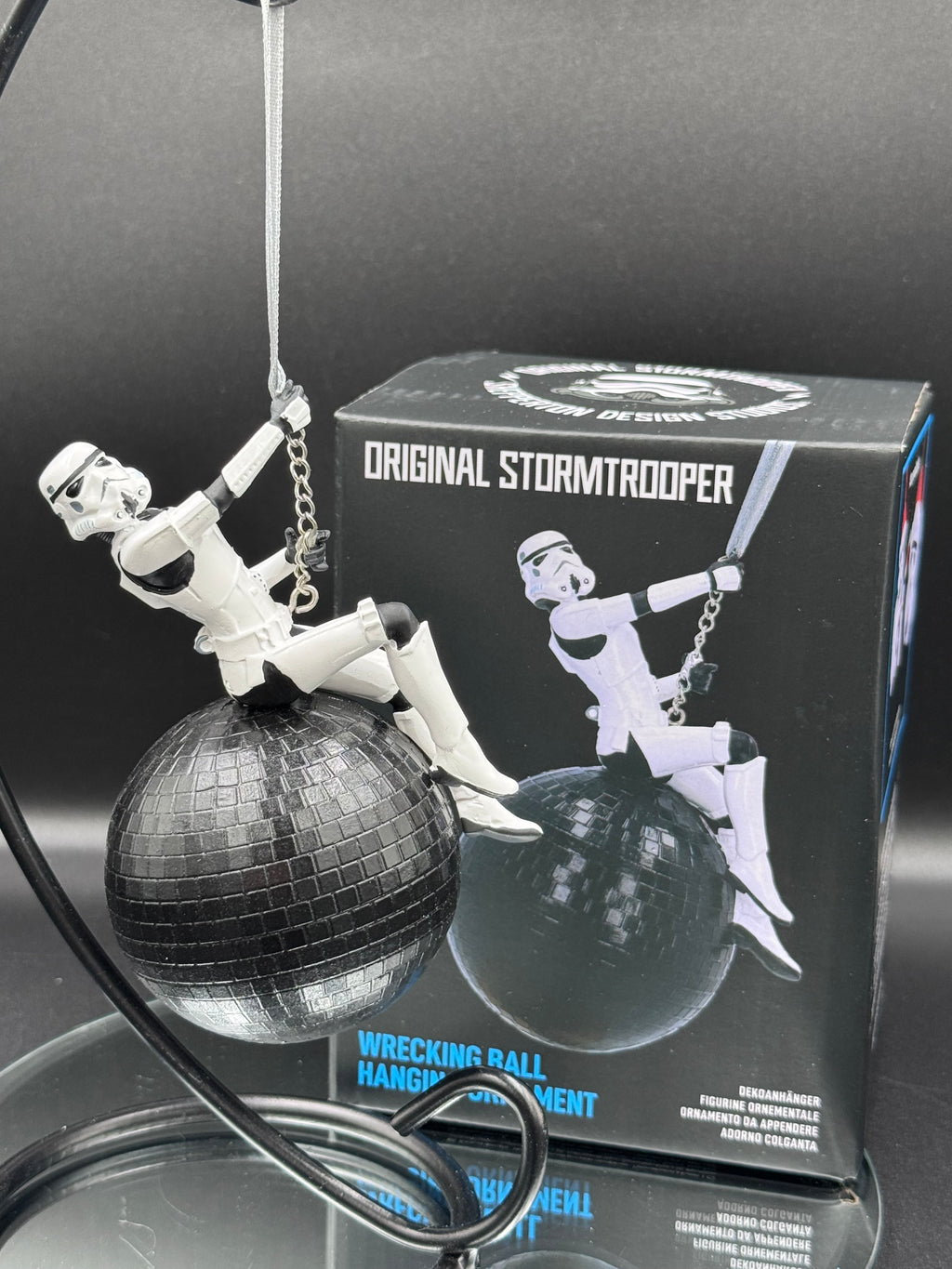 Officially Licensed Original Stormtrooper Wrecking Ball Hanging Ornament 13cm