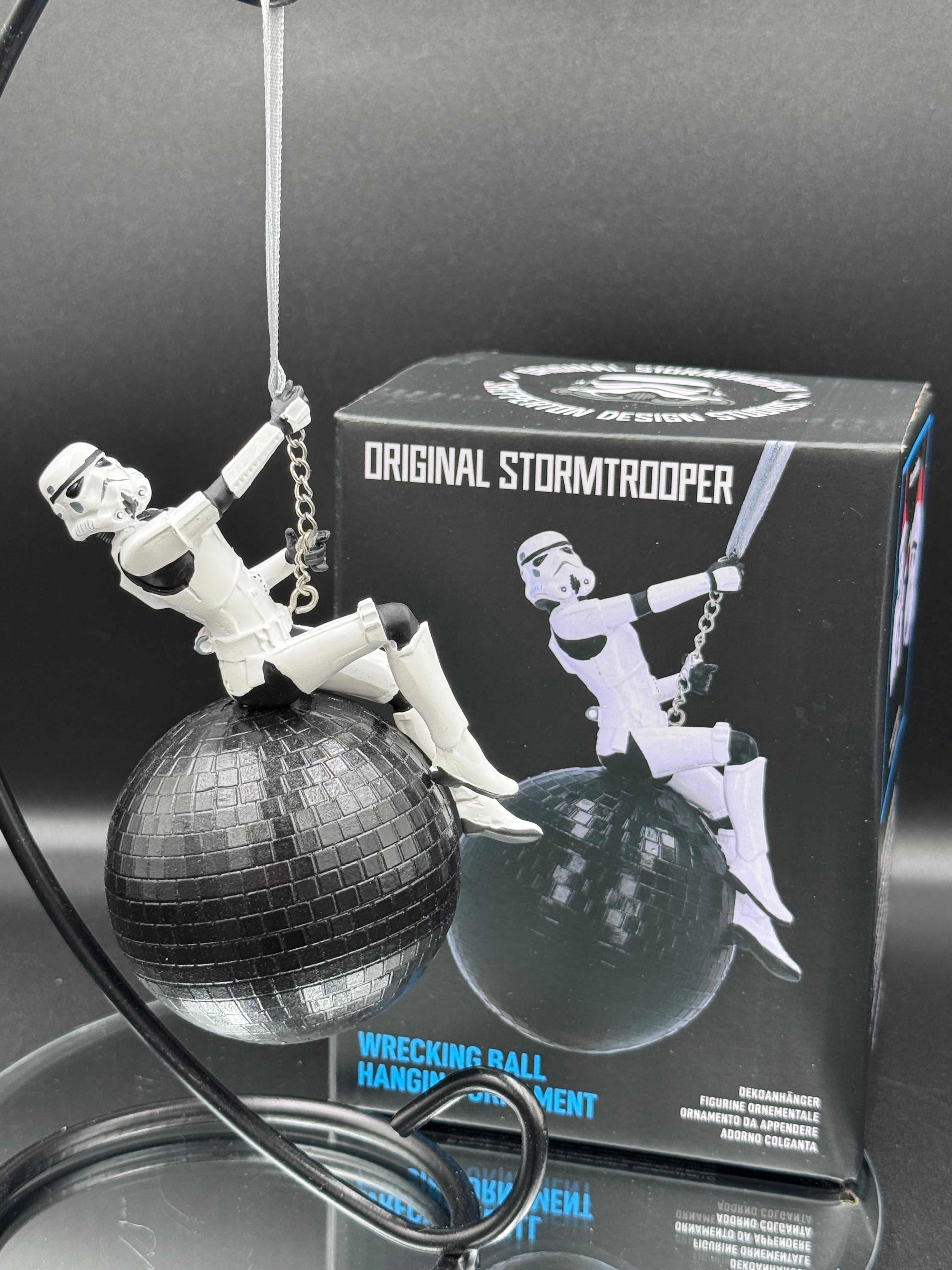 Officially Licensed Original Stormtrooper Wrecking Ball Hanging Ornament 13cm